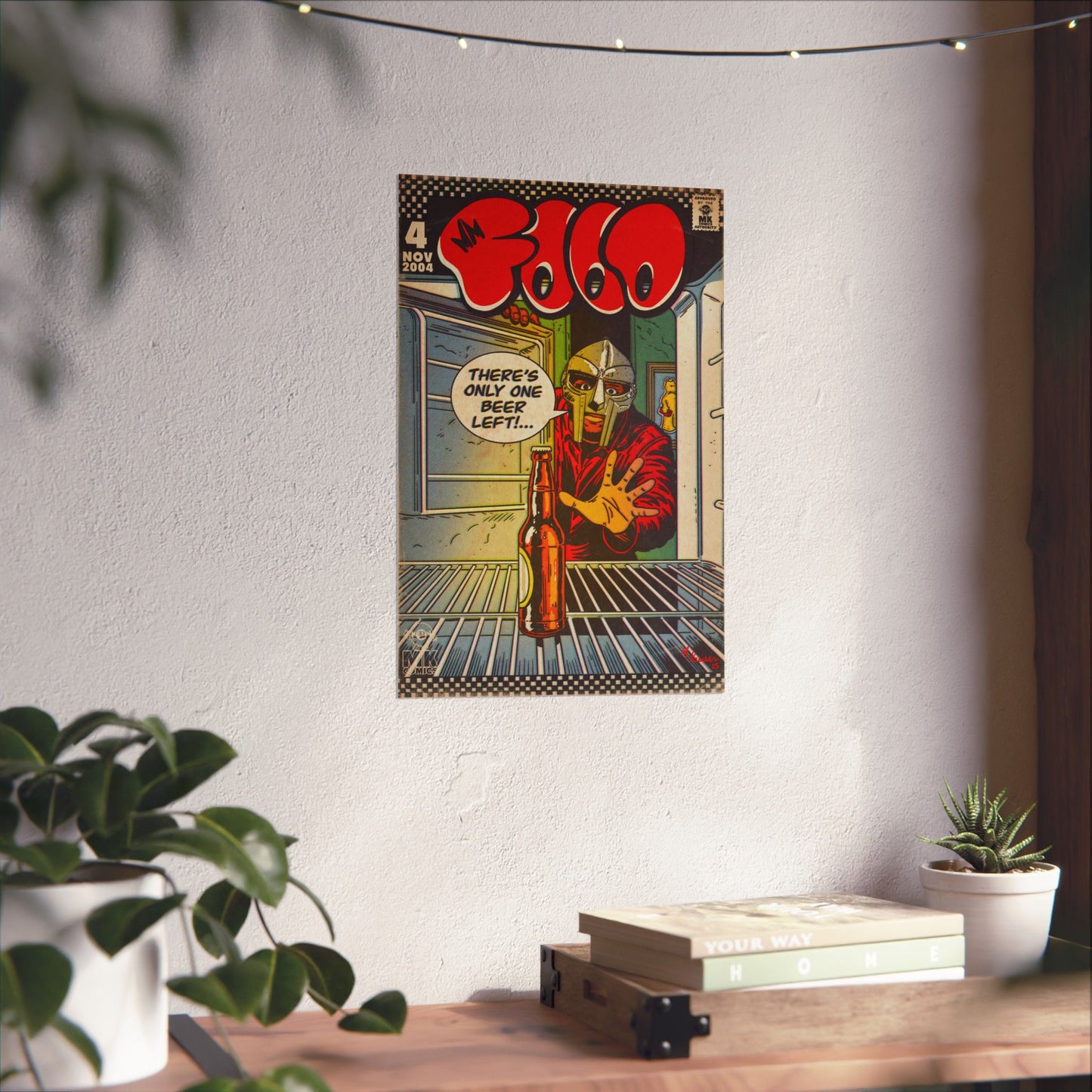 One Beer - Vertical Matte Poster