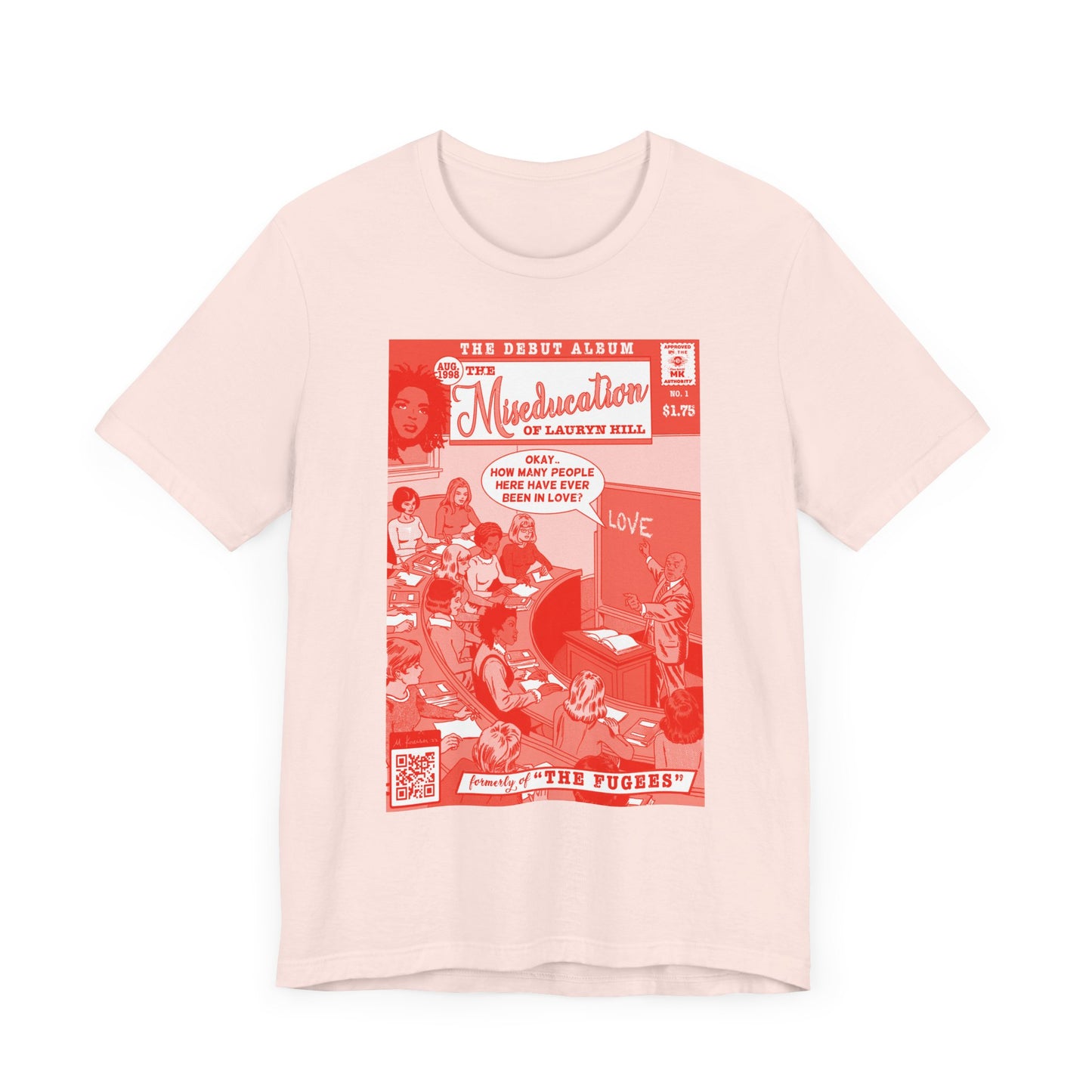 The Miseducation of Lauryn Hill.. - RED VARIANT - Unisex Jersey Short Sleeve Tee