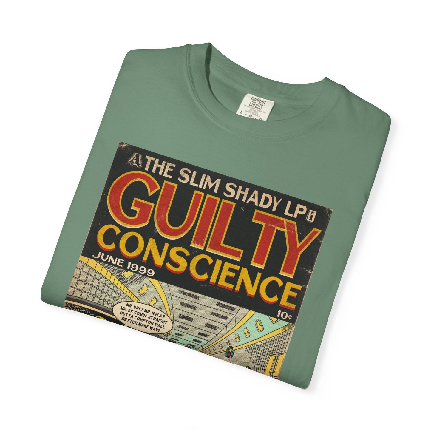 Eminem & Dr. Dre - Guilty Conscience - Unisex Comfort Colors T-shirt