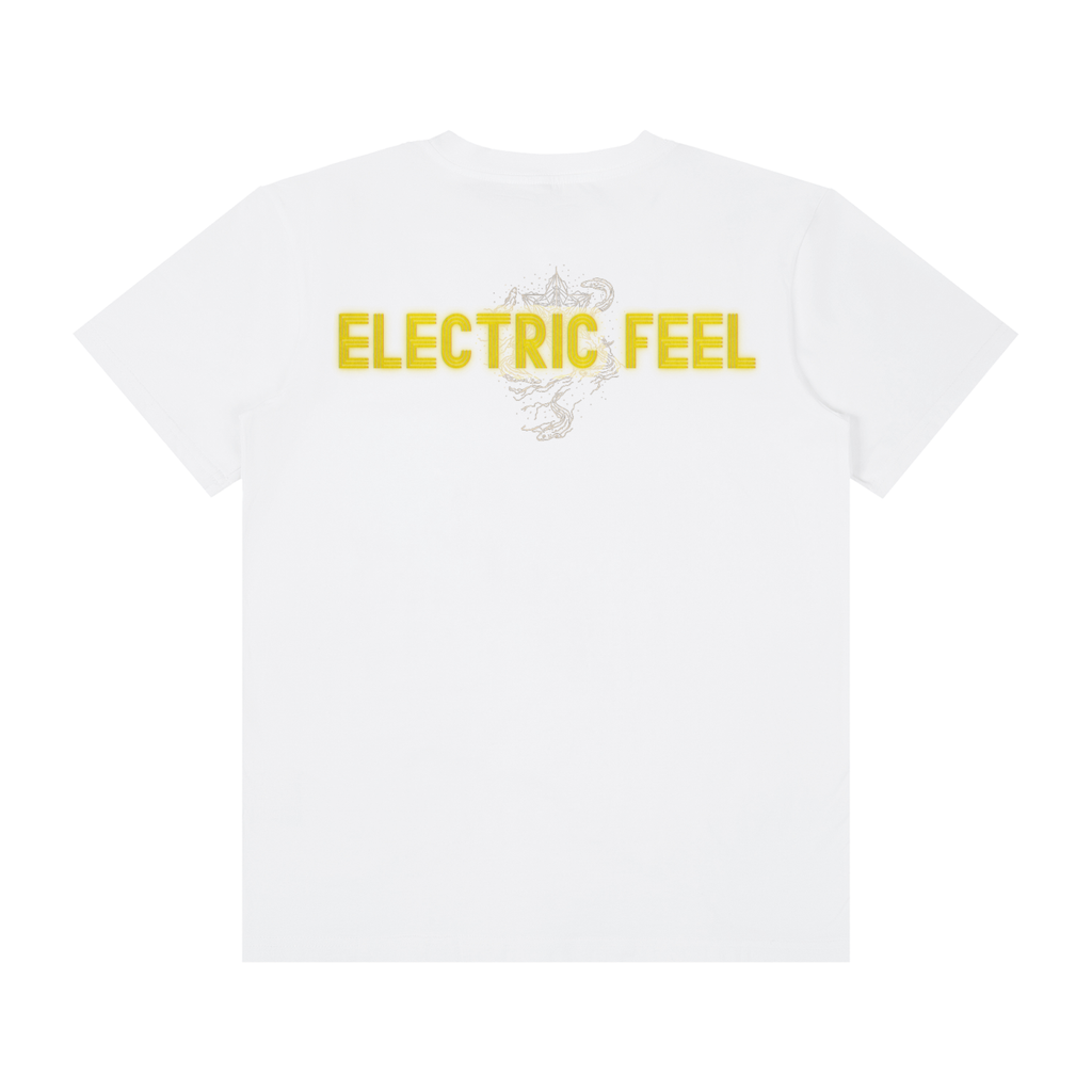 Electric Feel - SIZE UP 1 SIZE - Unisex Classic Crew Neck Cotton T-Shirt