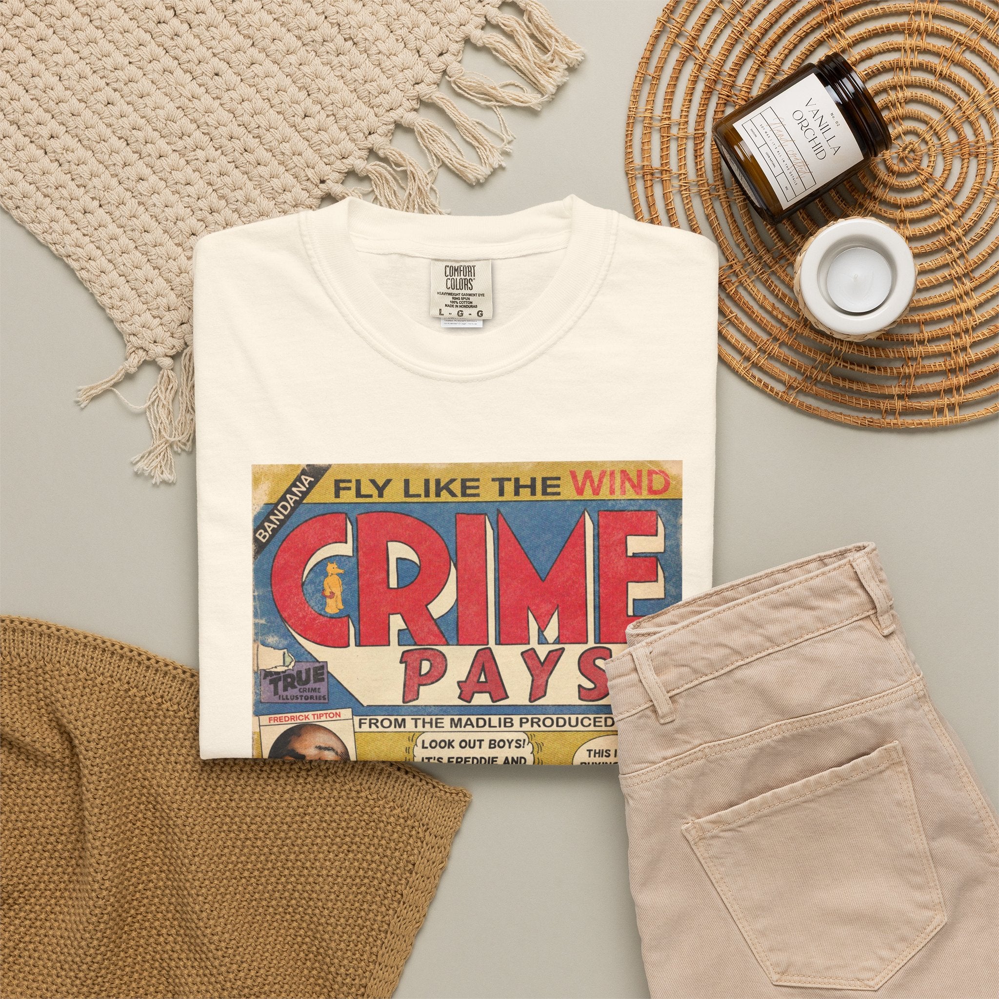 Crime Pays - Unisex Comfort Colors T-shirt