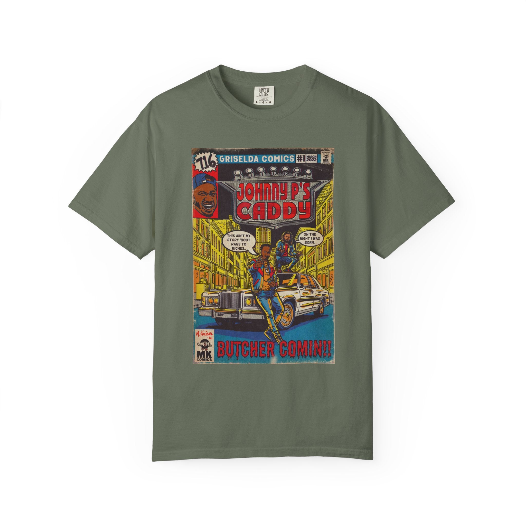 Johnny P's Caddy - Unisex Comfort Colors T-shirt