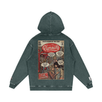 Rumours - Snow Washed Loose Cotton Hoodie