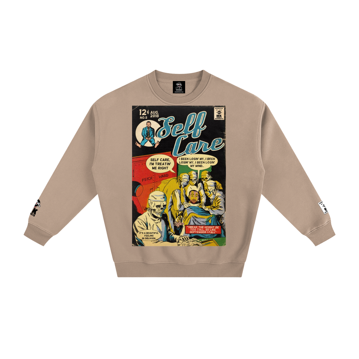 Self Care - Fleeced Sweatshirt