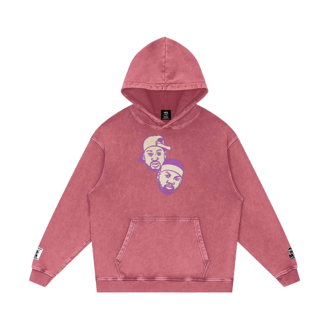 Only Built 4 Cuban Linx - Snow Washed Loose Cotton Hoodie