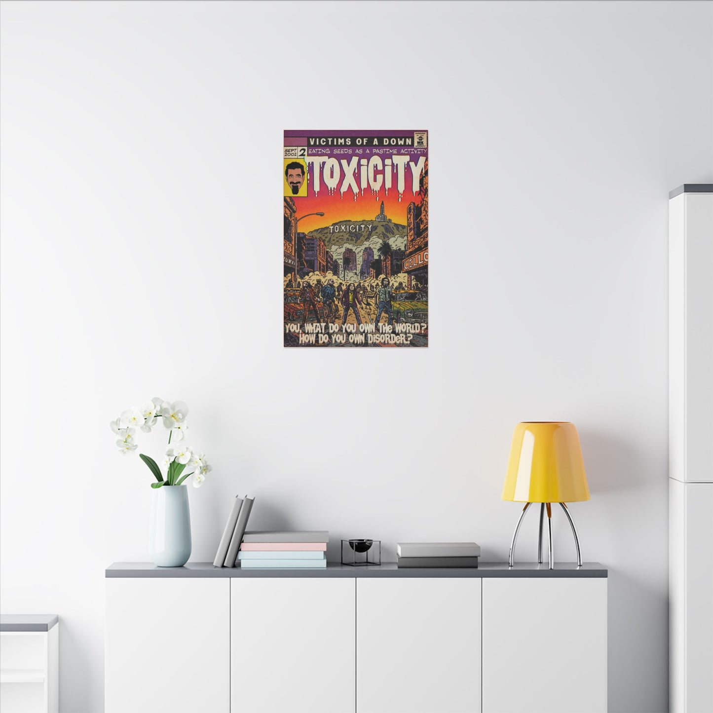 Toxicity - Matte Canvas, Stretched, 0.75" (Multi-Size)