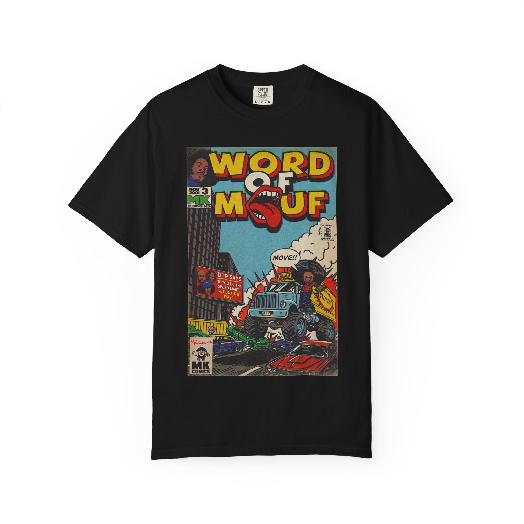 Word of Mouf - Unisex Comfort Colors T-shirt