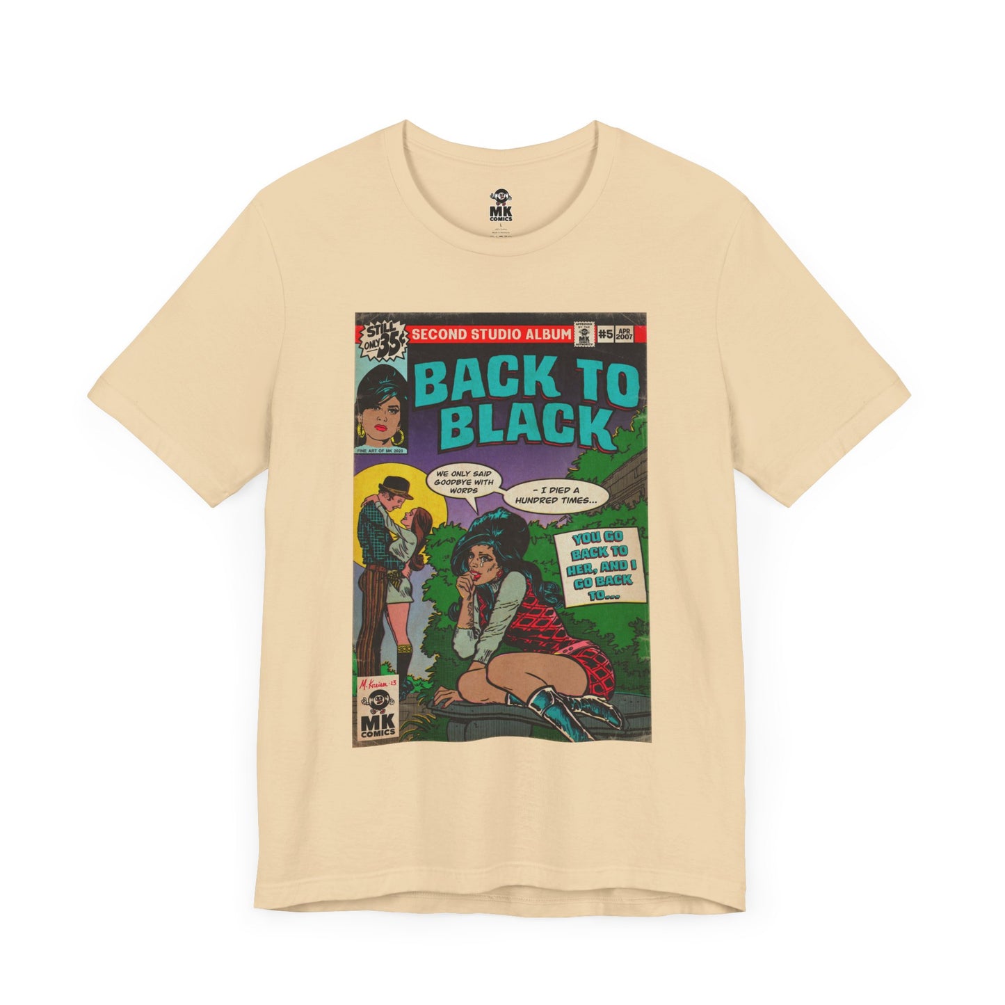 Back to Black - Unisex Jersey Short Sleeve Tee