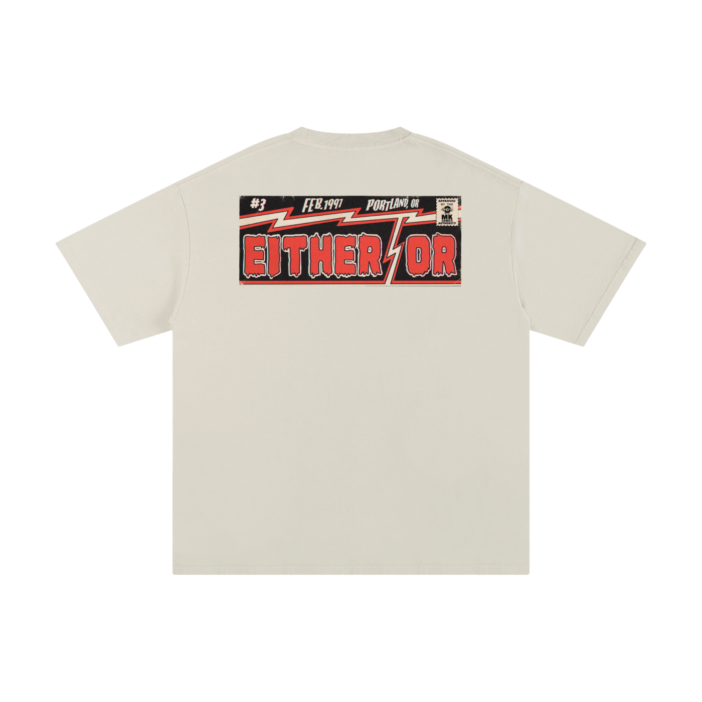 Either/Or - Unisex Pure Cotton T-Shirt