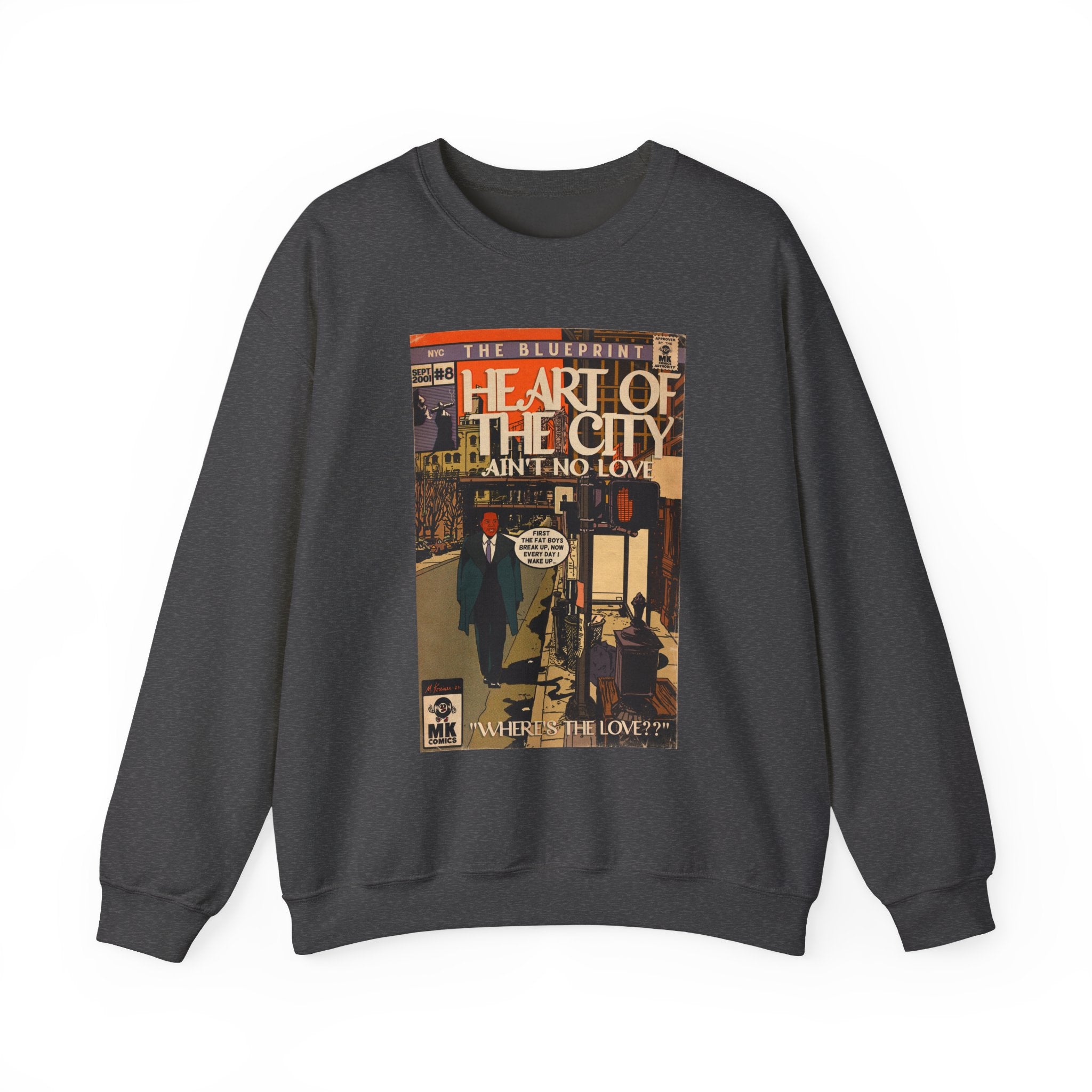 Heart of the City - Unisex Heavy Blend™ Crewneck Sweatshirt