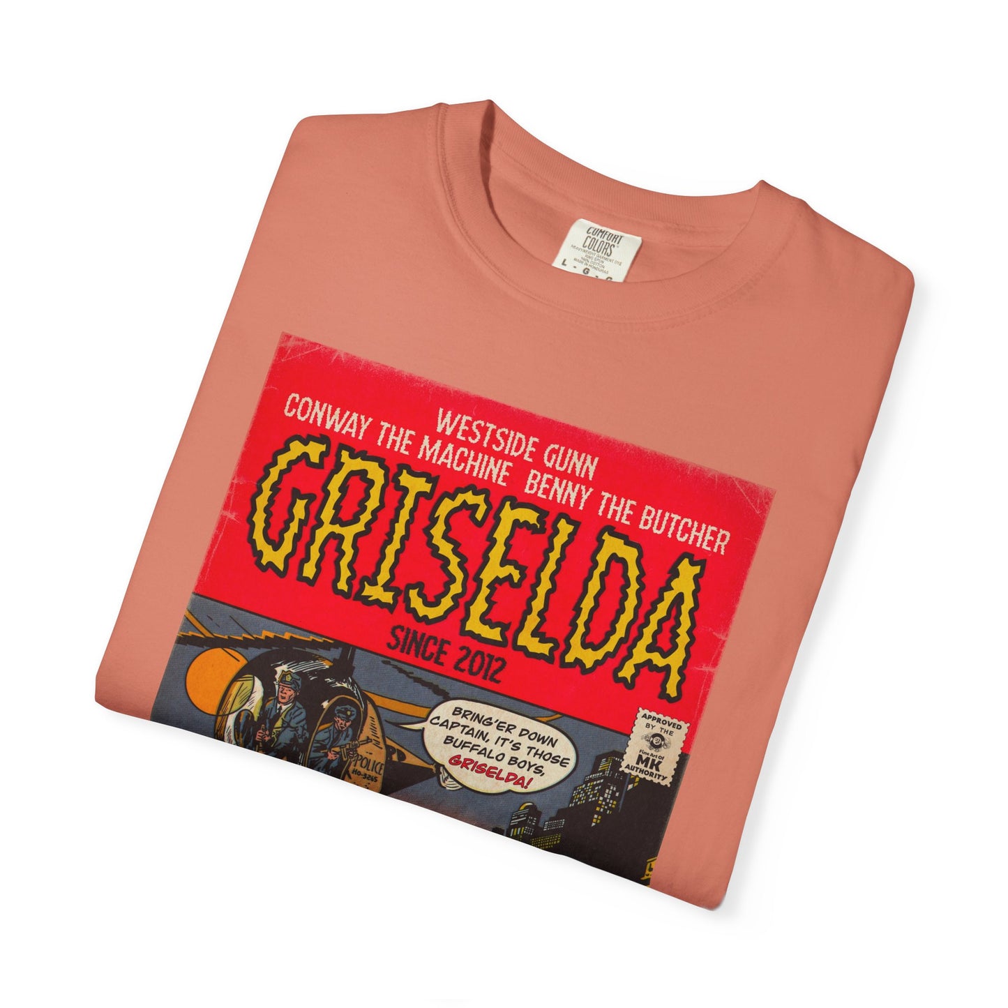 Griselda - Comic Book Art - Unisex Garment-Dyed T-shirt