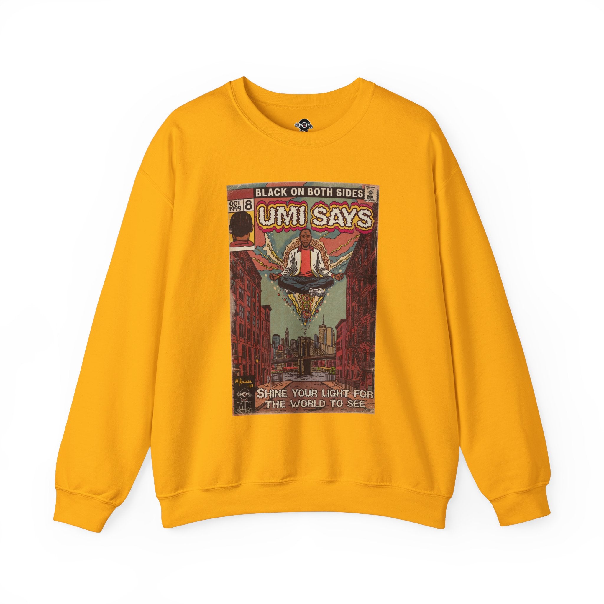 Mos - Umi Says - Unisex Heavy Blend™ Crewneck Sweatshirt
