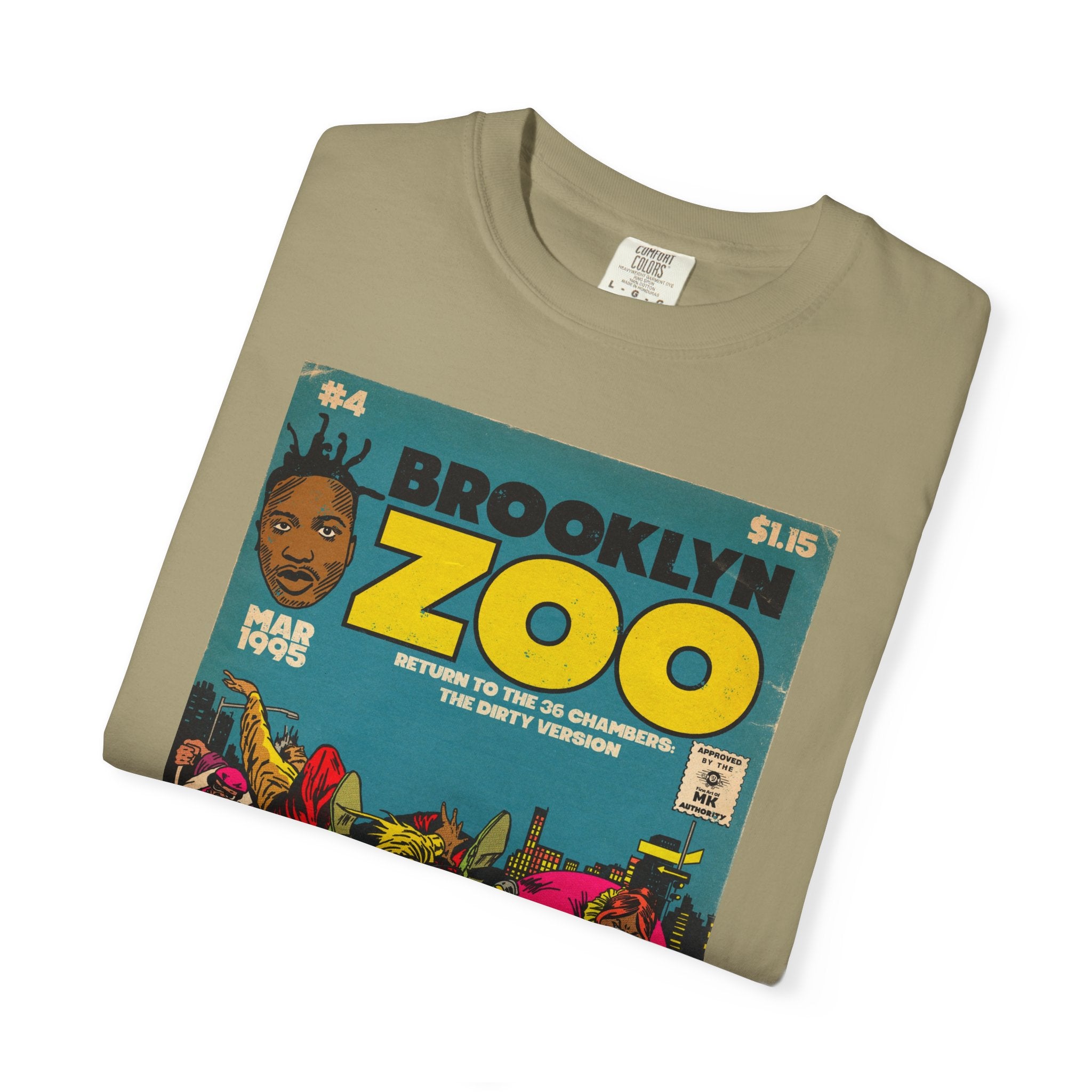 Brooklyn Zoo - Unisex Comfort Colors T-shirt