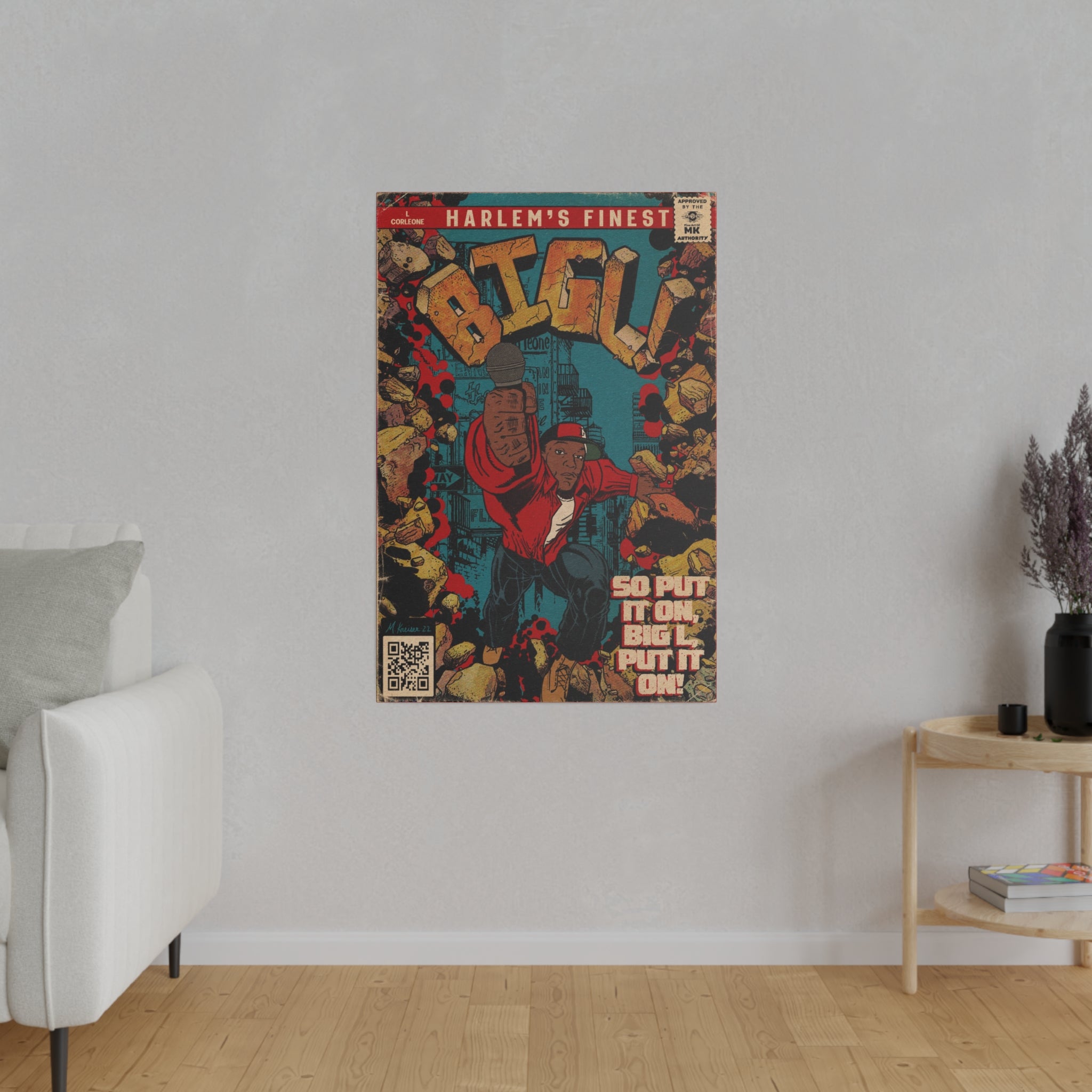 Put It On - Matte Canvas, Stretched