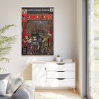 Demon Days - Matte Canvas, Framed (Multi-color)