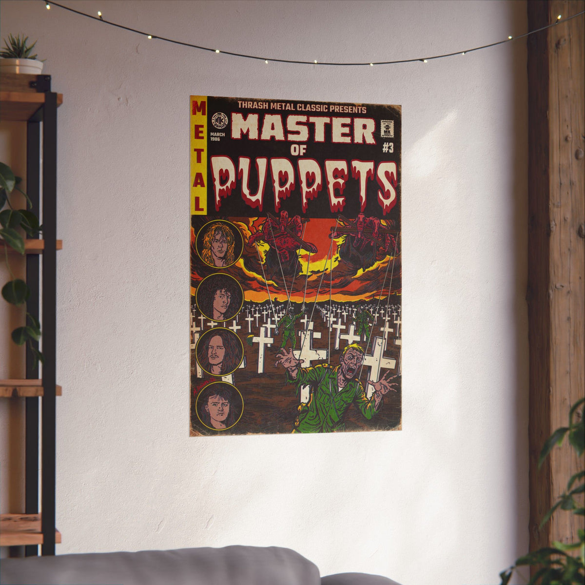 Master of Puppets - Matte Vertical Posters
