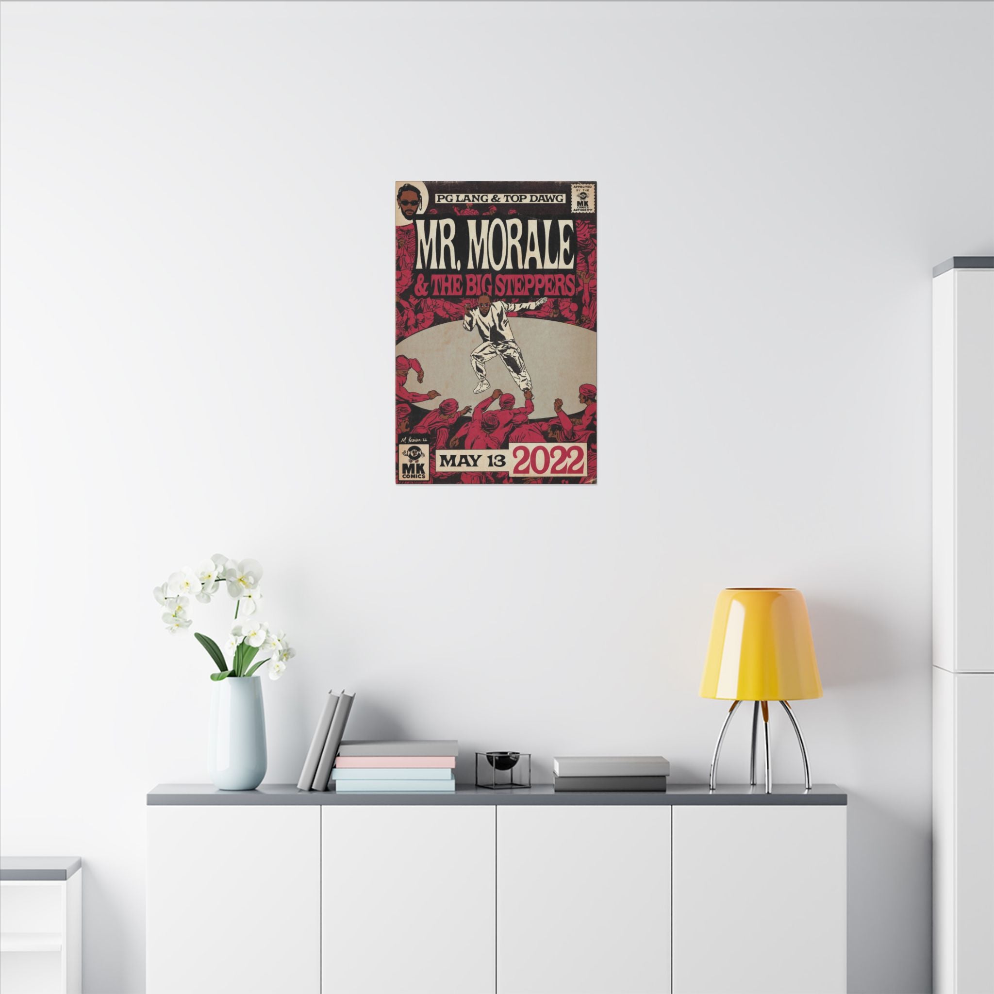 Morale Steppers - Matte Canvas, Stretched, 0.75" (Multi-Size)