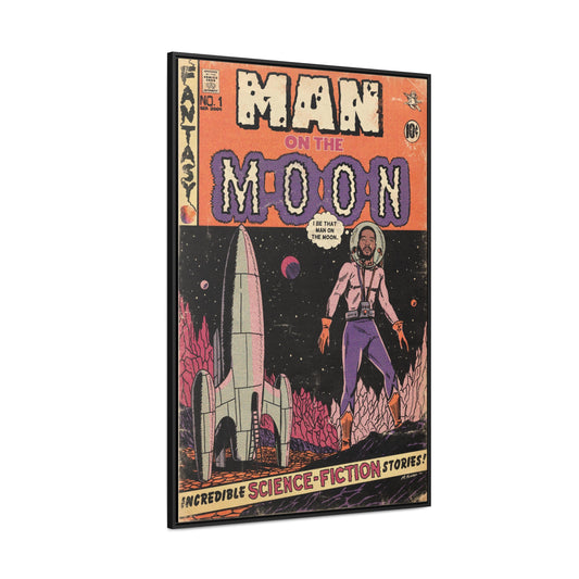 Kid Cudi - Man on the Moon - Gallery Canvas Wraps, Vertical Frame