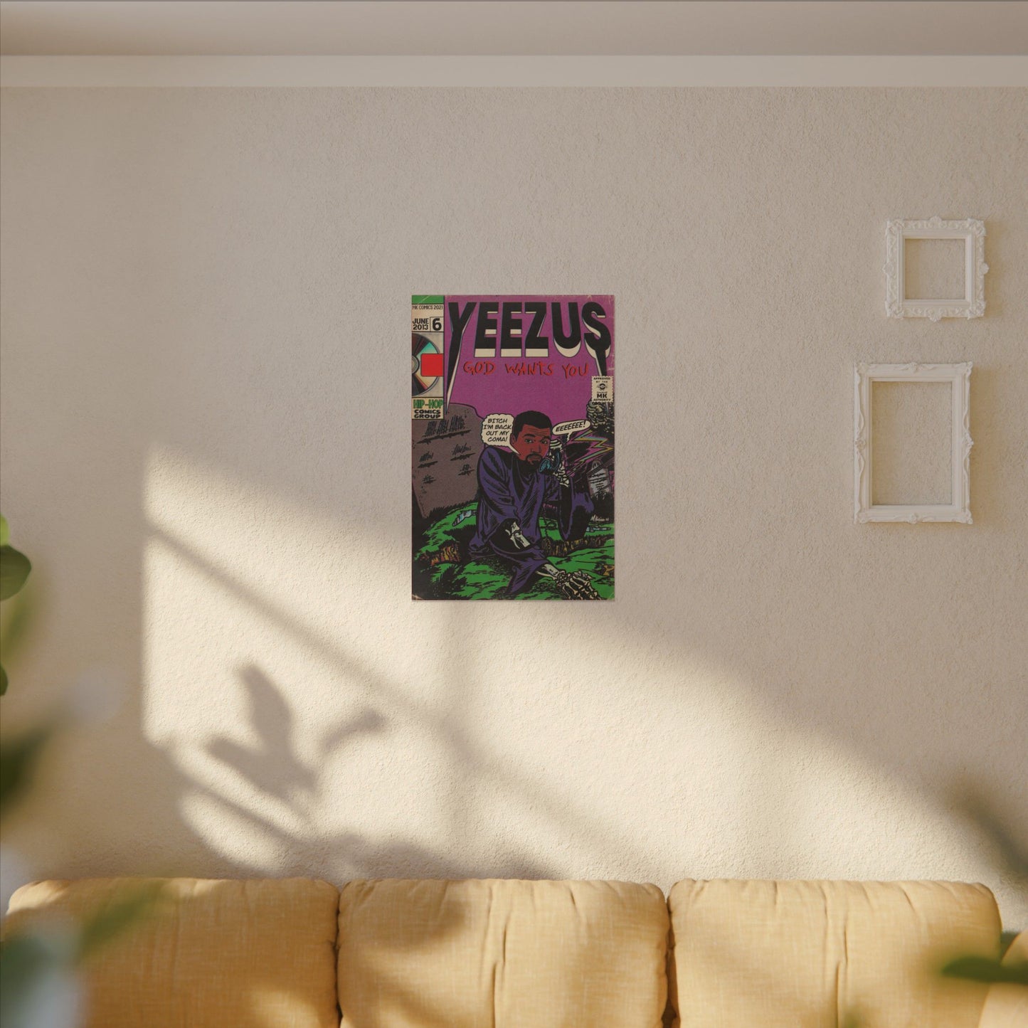 Yeez - Matte Canvas, Stretched, 0.75" (Multi-Size)