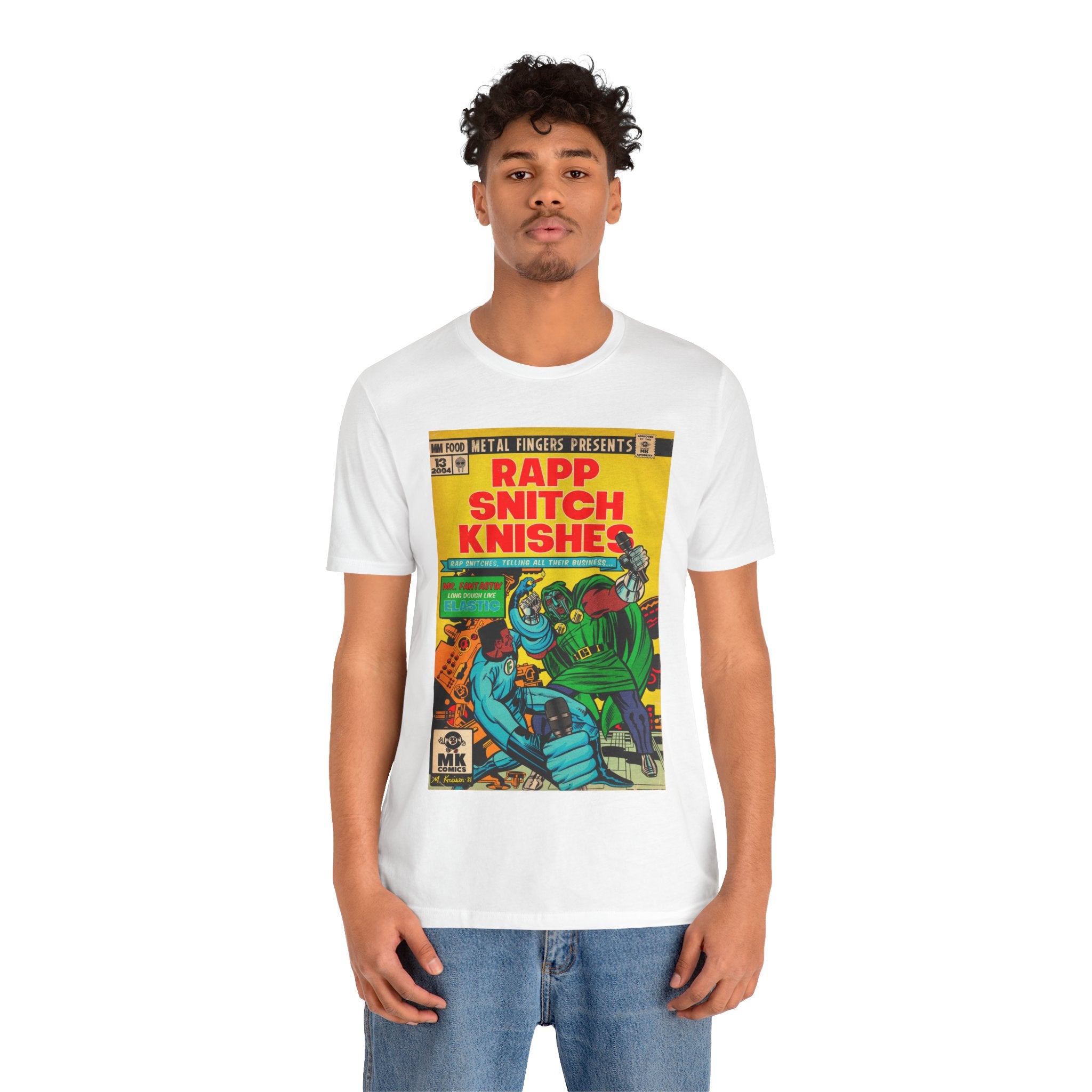 Rapp Snitch Knishes - Unisex Jersey Short Sleeve Tee