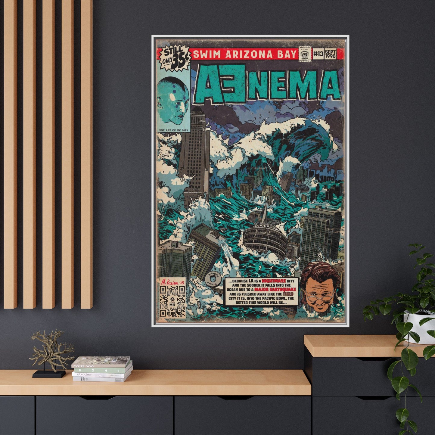 Tool - Aenema - Gallery Canvas Wraps, Vertical Frame