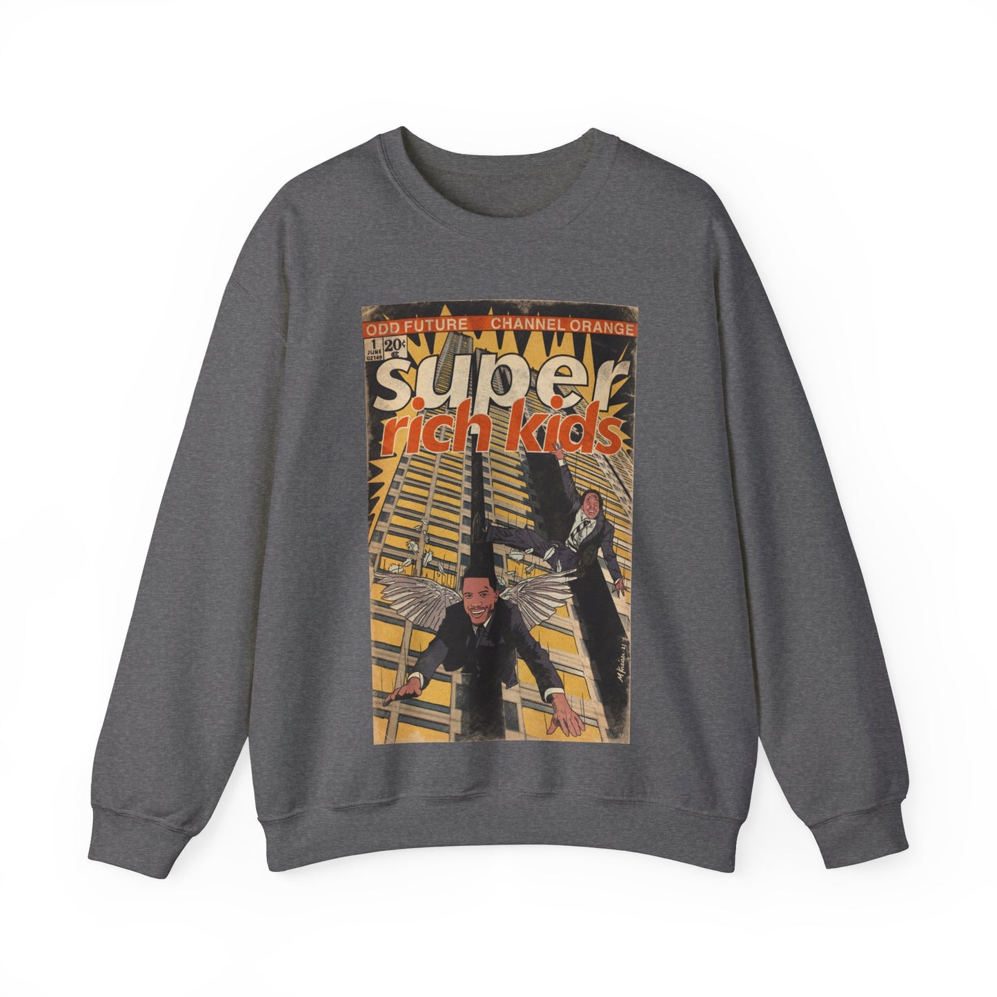 Frank Ocean & Earl Sweatshirt - Super Rich Kids - Unisex Heavy Blend™ Crewneck Sweatshirt