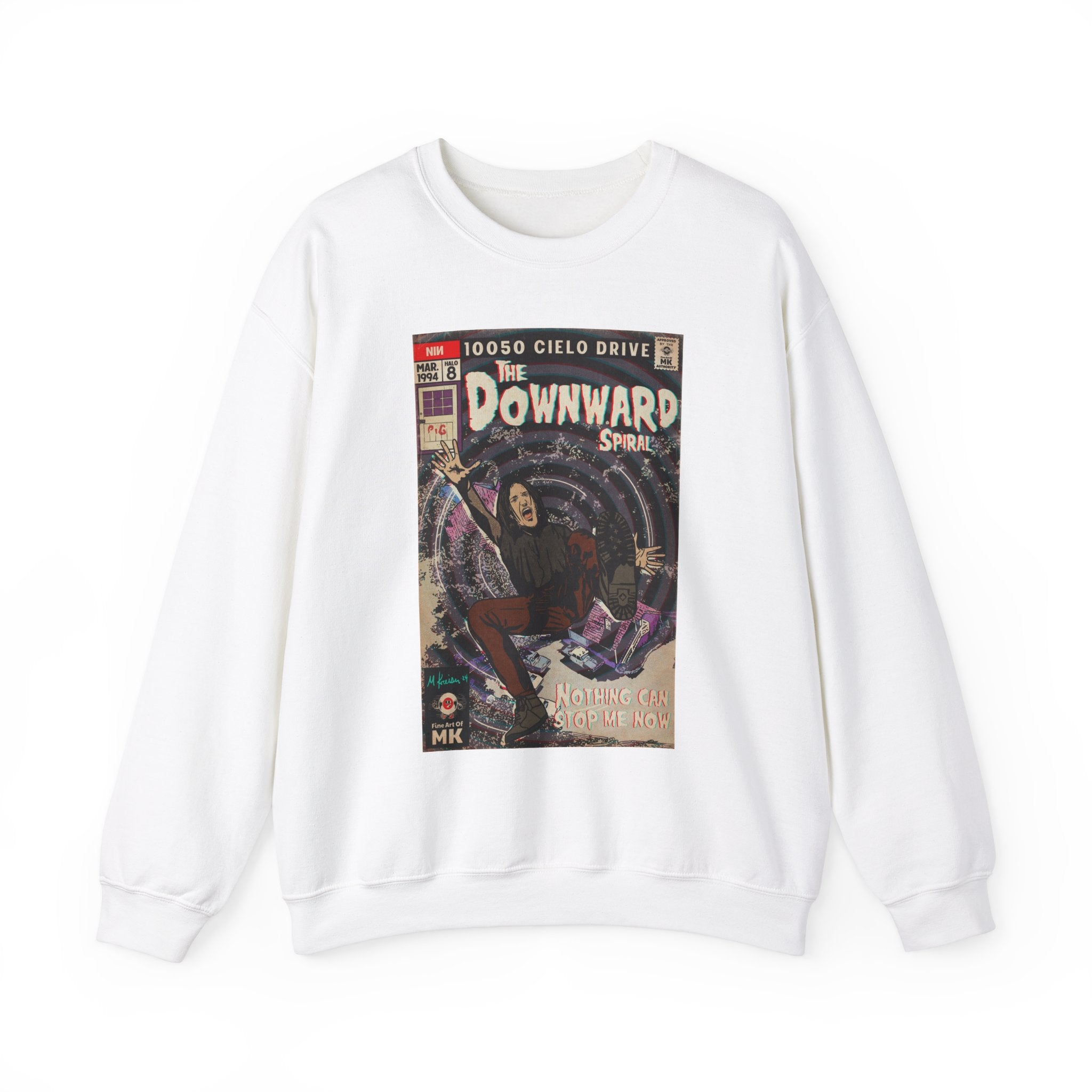 The Downward Spiral - Unisex Heavy Blend™ Crewneck Sweatshirt