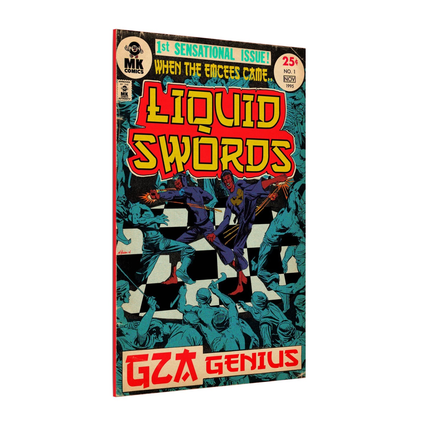 Liquid Swords - Matte Canvas, Stretched