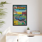 Ironic - Matte Canvas, Framed (Multi-color)