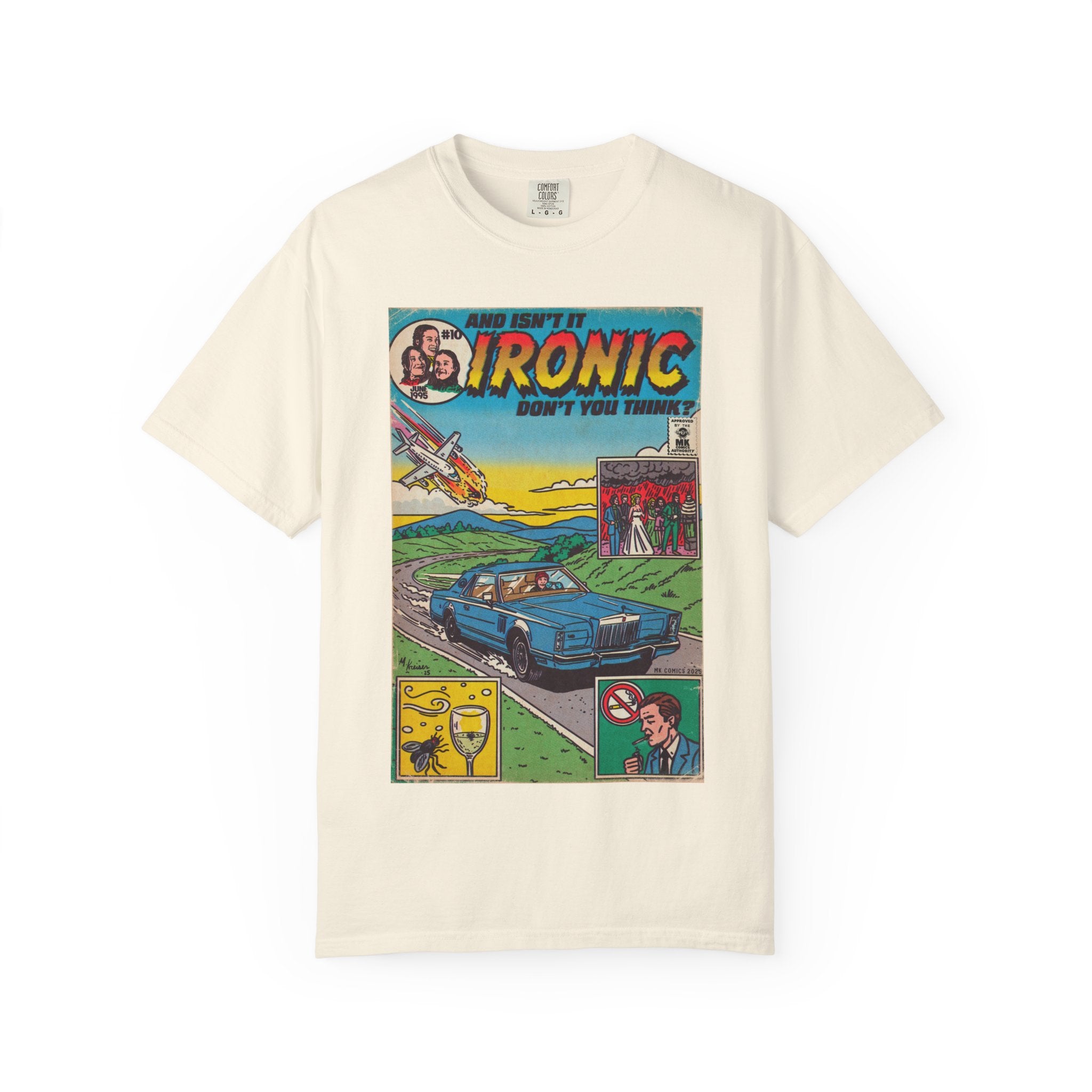 Ironic - Unisex Comfort Colors T-shirt