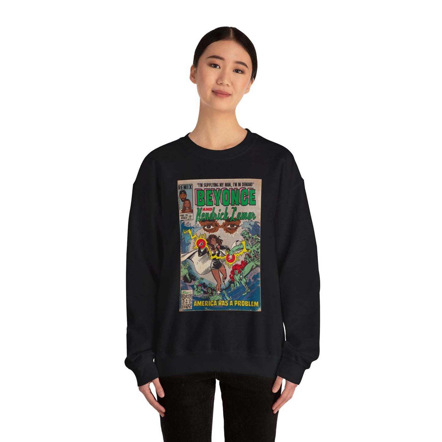 America Has a Problem - Unisex Heavy Blend™ Crewneck Sweatshirt