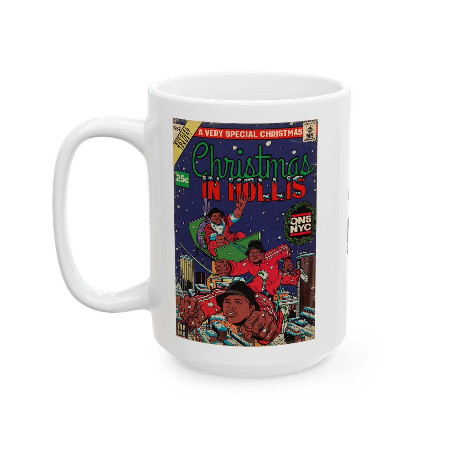 Christmas in Hollis - Ceramic Mug, (11oz, 15oz)