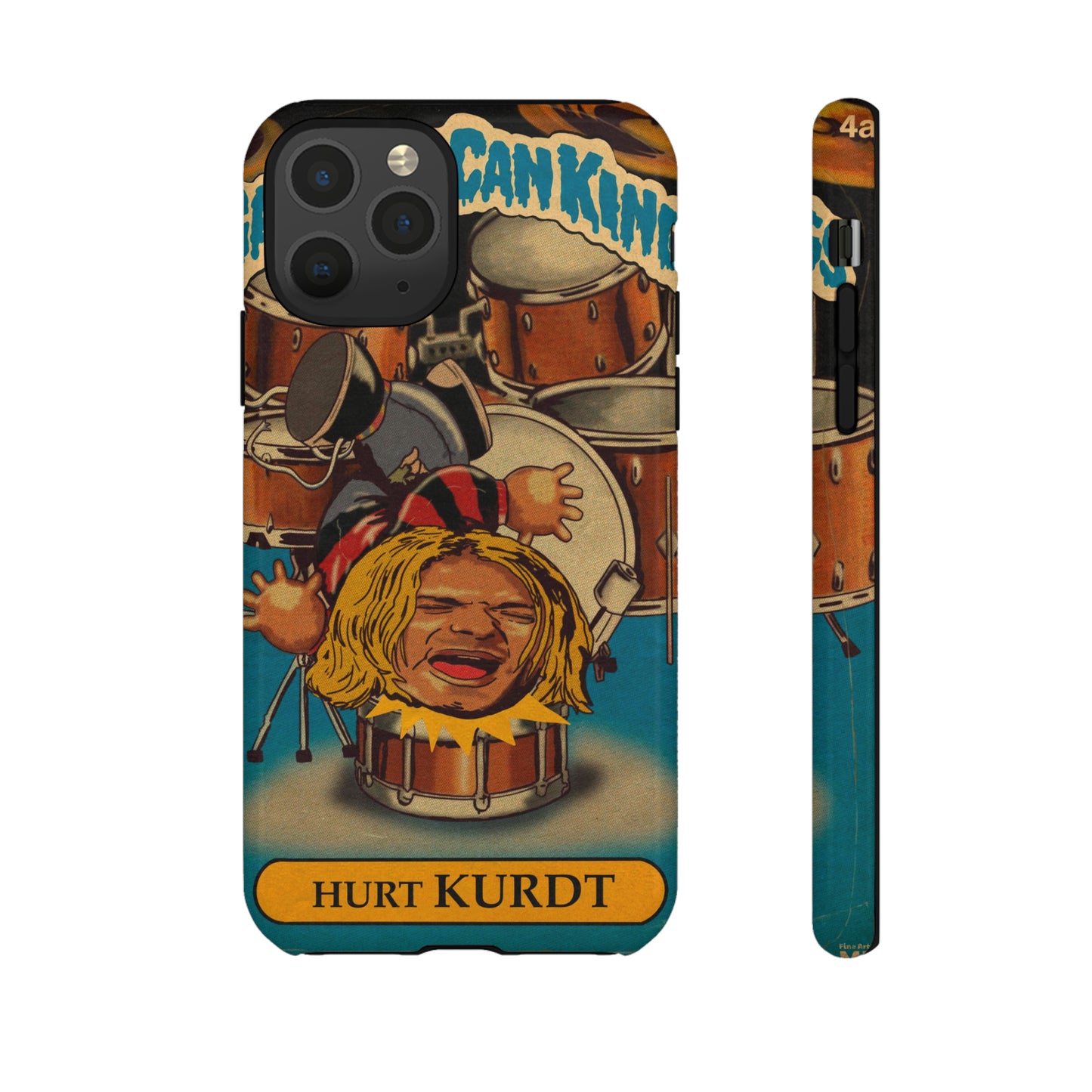 Hurt KURDT - Garbage Can Kings - Nirvana - Tough Phone Cases