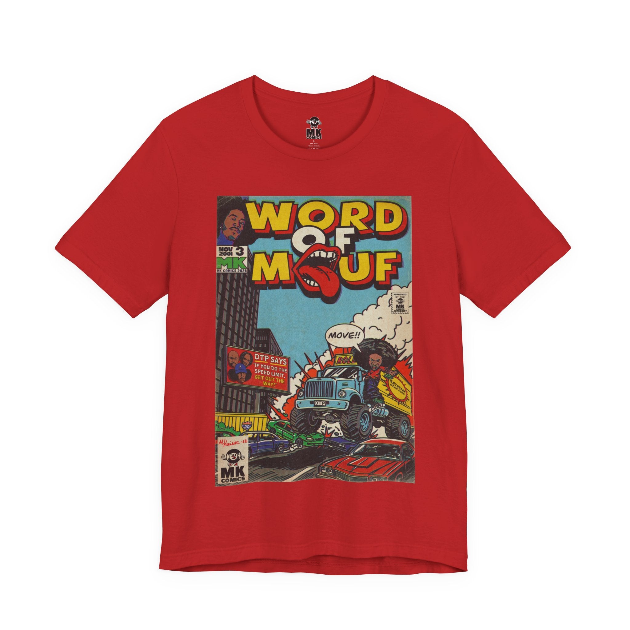 Word of Mouf - Unisex Jersey Short Sleeve Tee