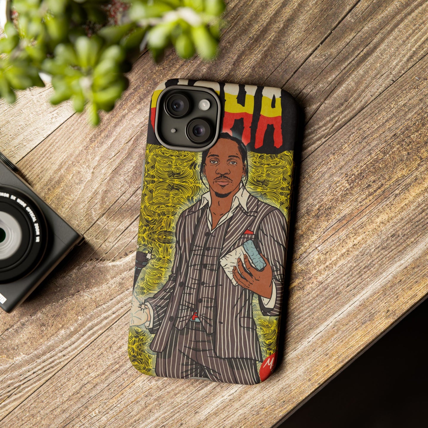 Pusha T - Comic Book Art - Tough Phone Cases