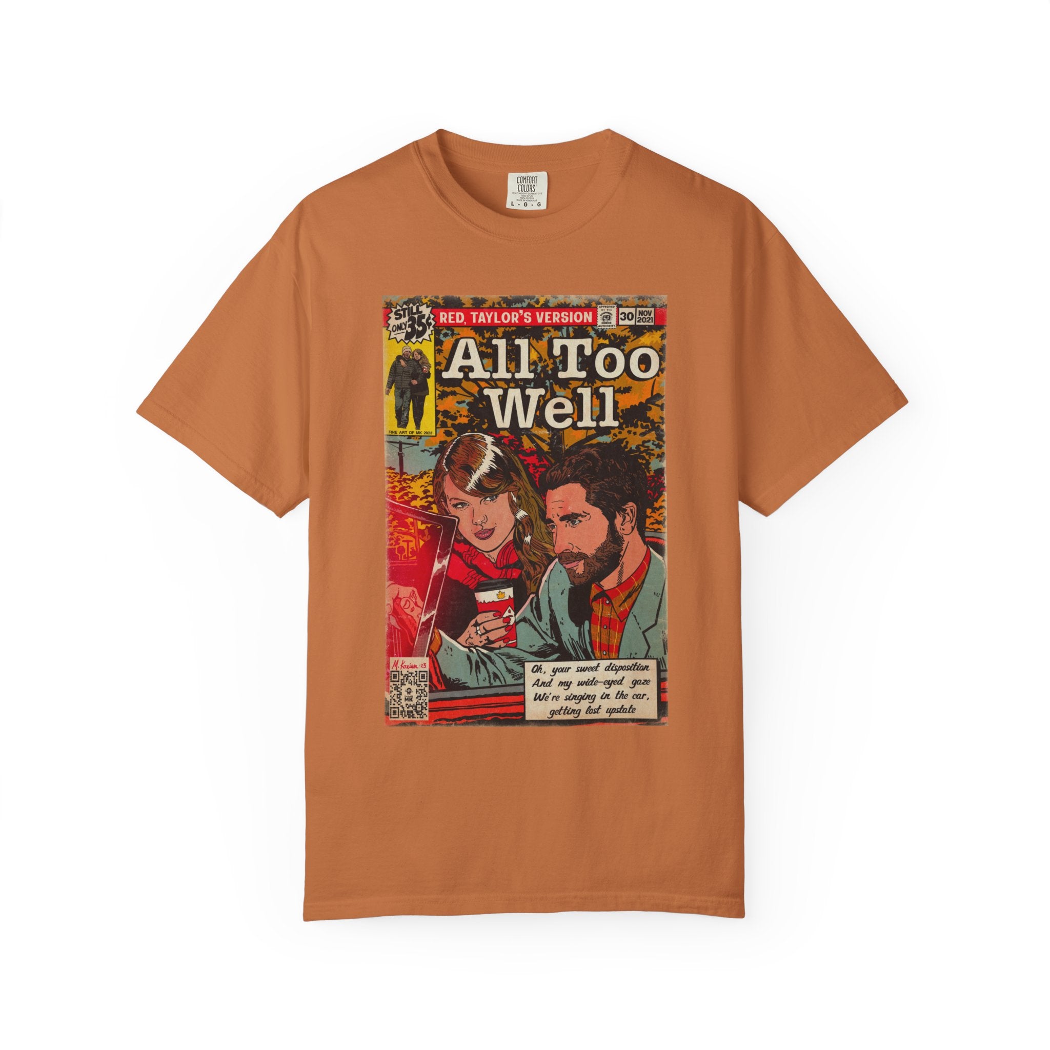 All Too Well - Unisex Comfort Colors T-shirt