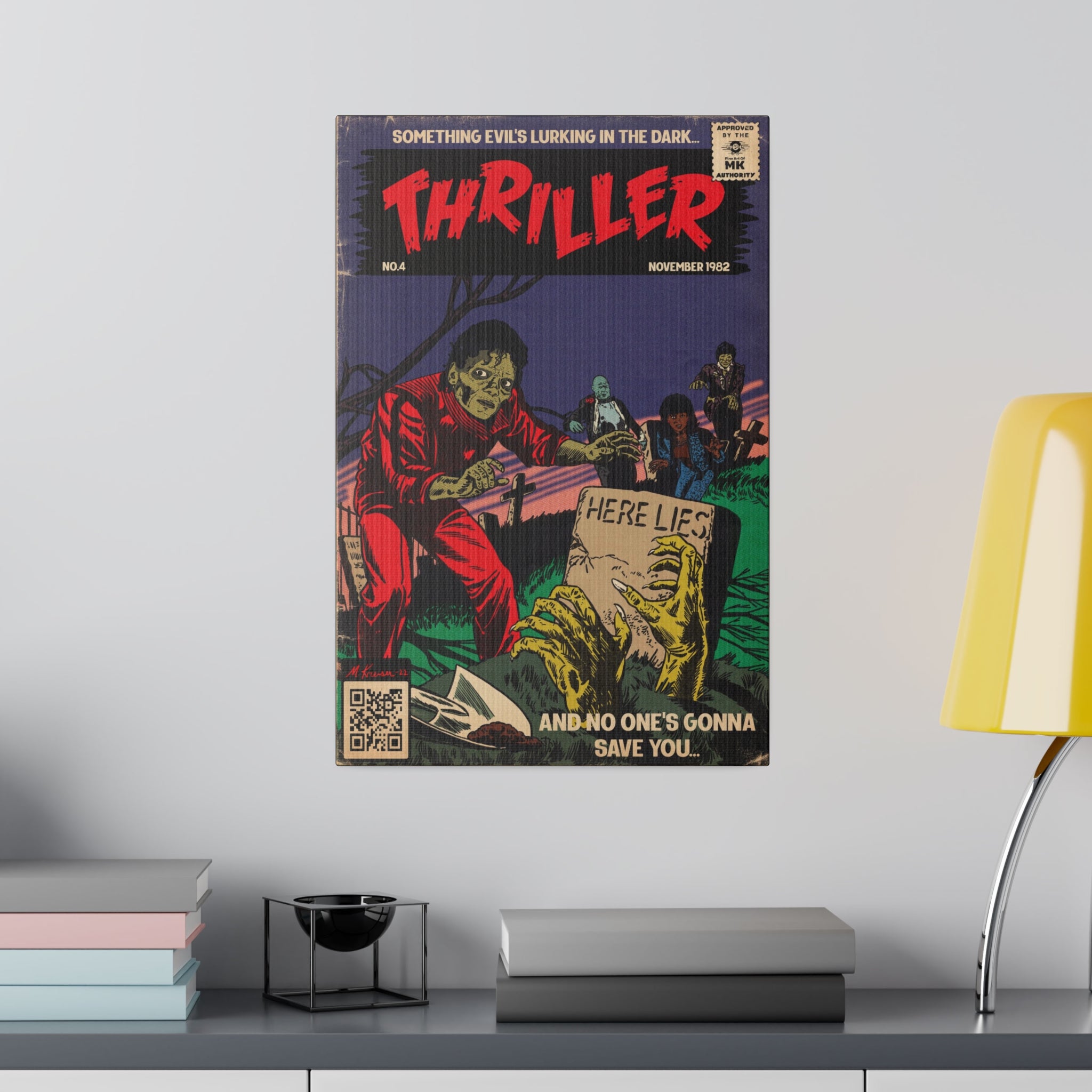 Thriller - Matte Canvas, Stretched, 0.75"