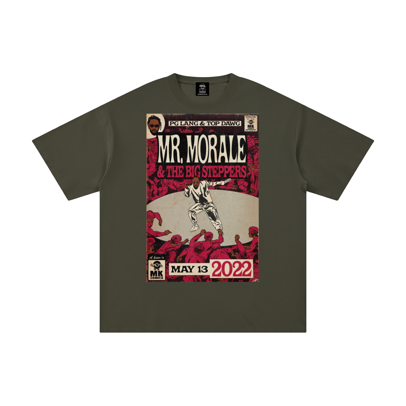Mr. Morale & the Big Steppers - Unisex Pure Cotton T-Shirt