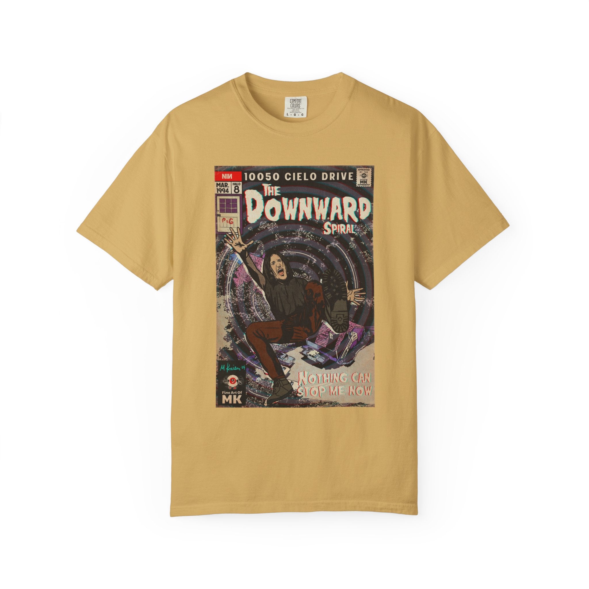 The Downward Spiral - Unisex Comfort Colors T-shirt