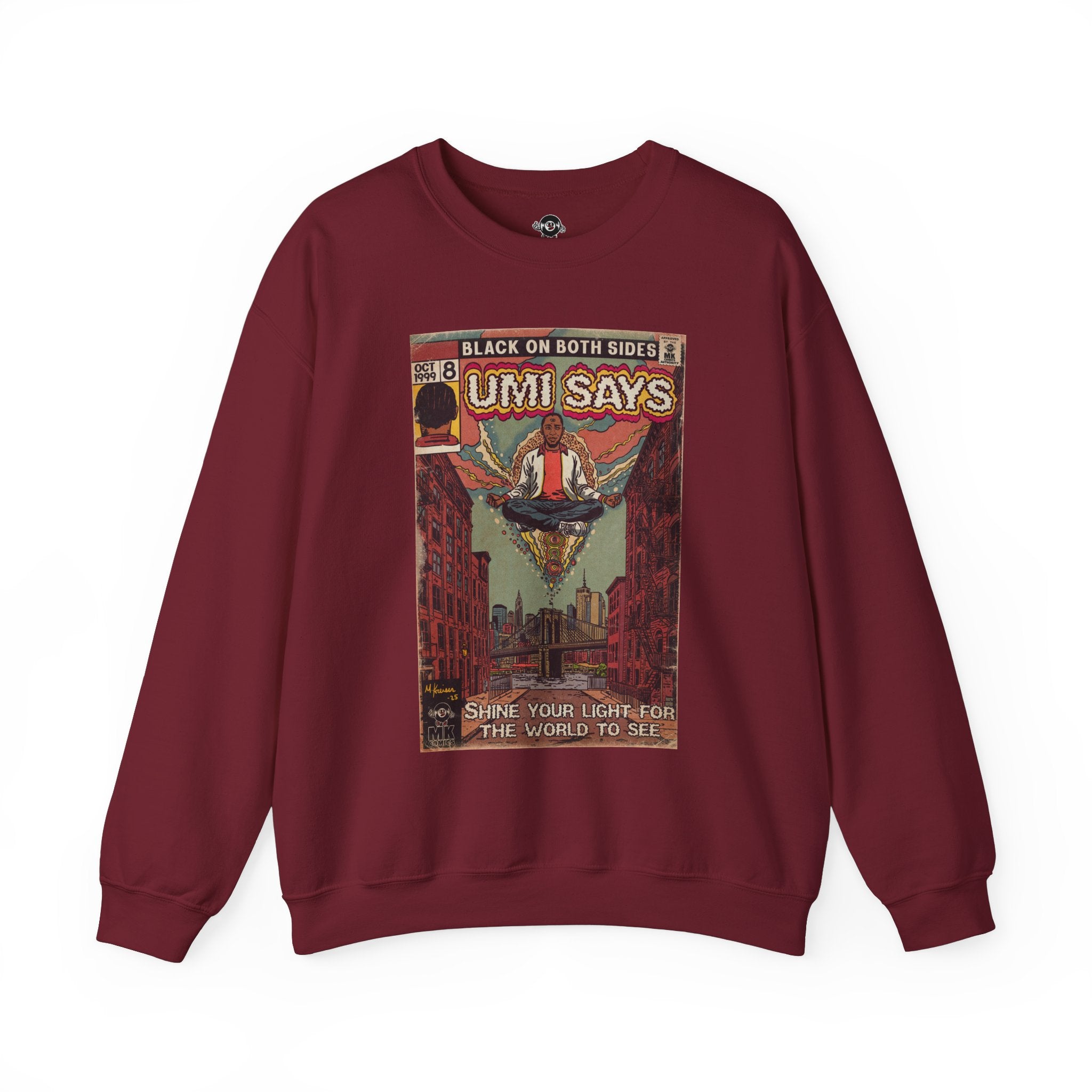 Mos - Umi Says - Unisex Heavy Blend™ Crewneck Sweatshirt