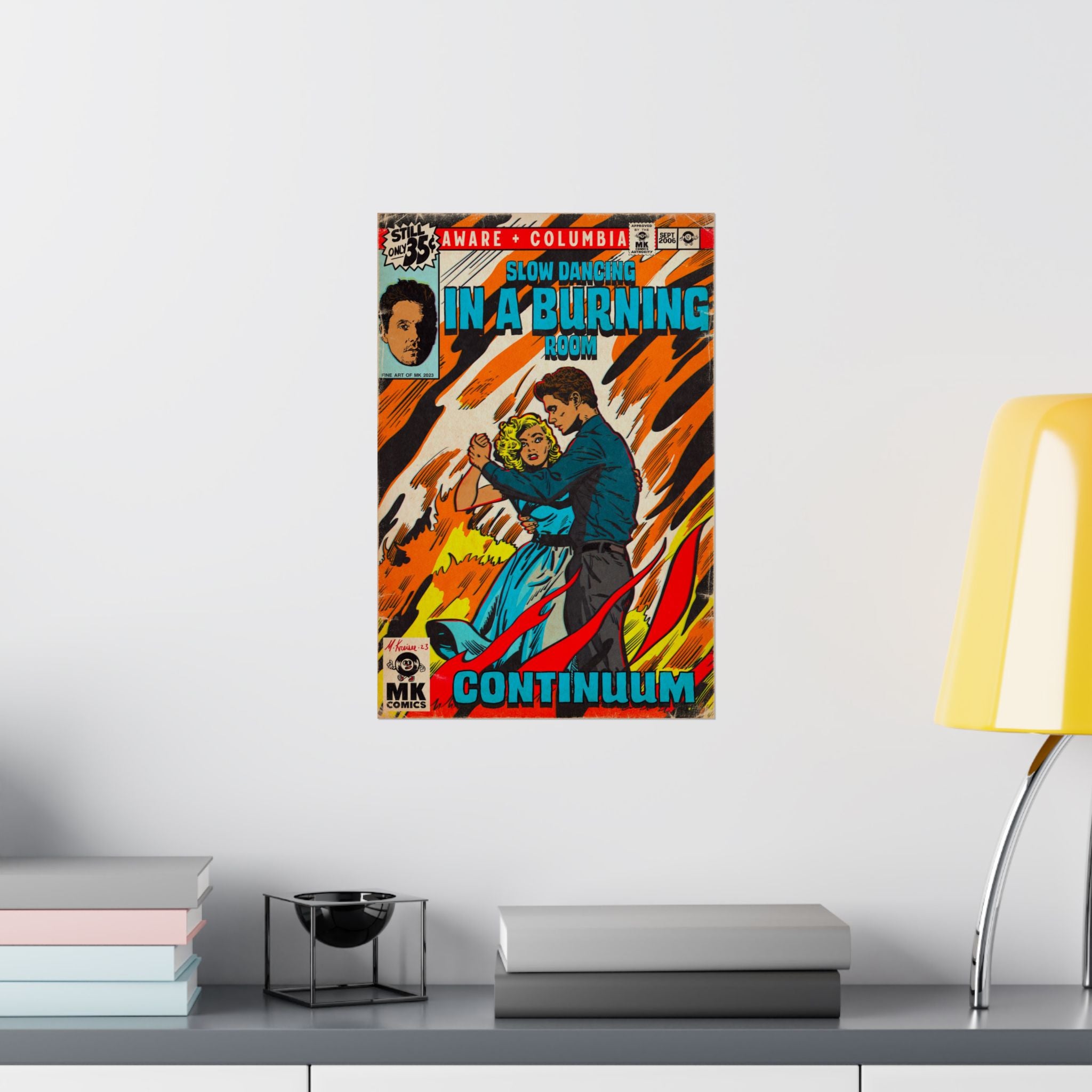 Slow Dancing in a Burning Room - Vertical Matte Poster