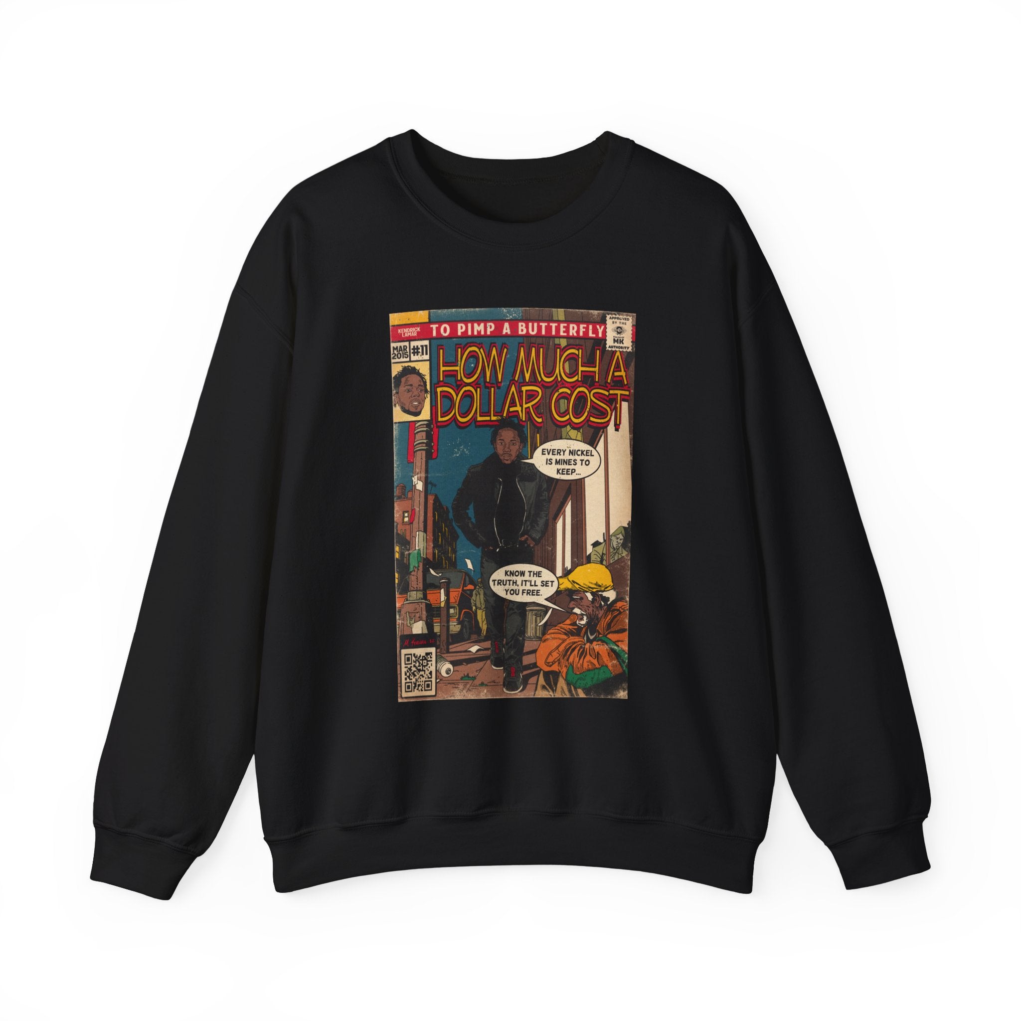 How Much A Dollar Cost- Unisex Heavy Blend™ Crewneck Sweatshirt