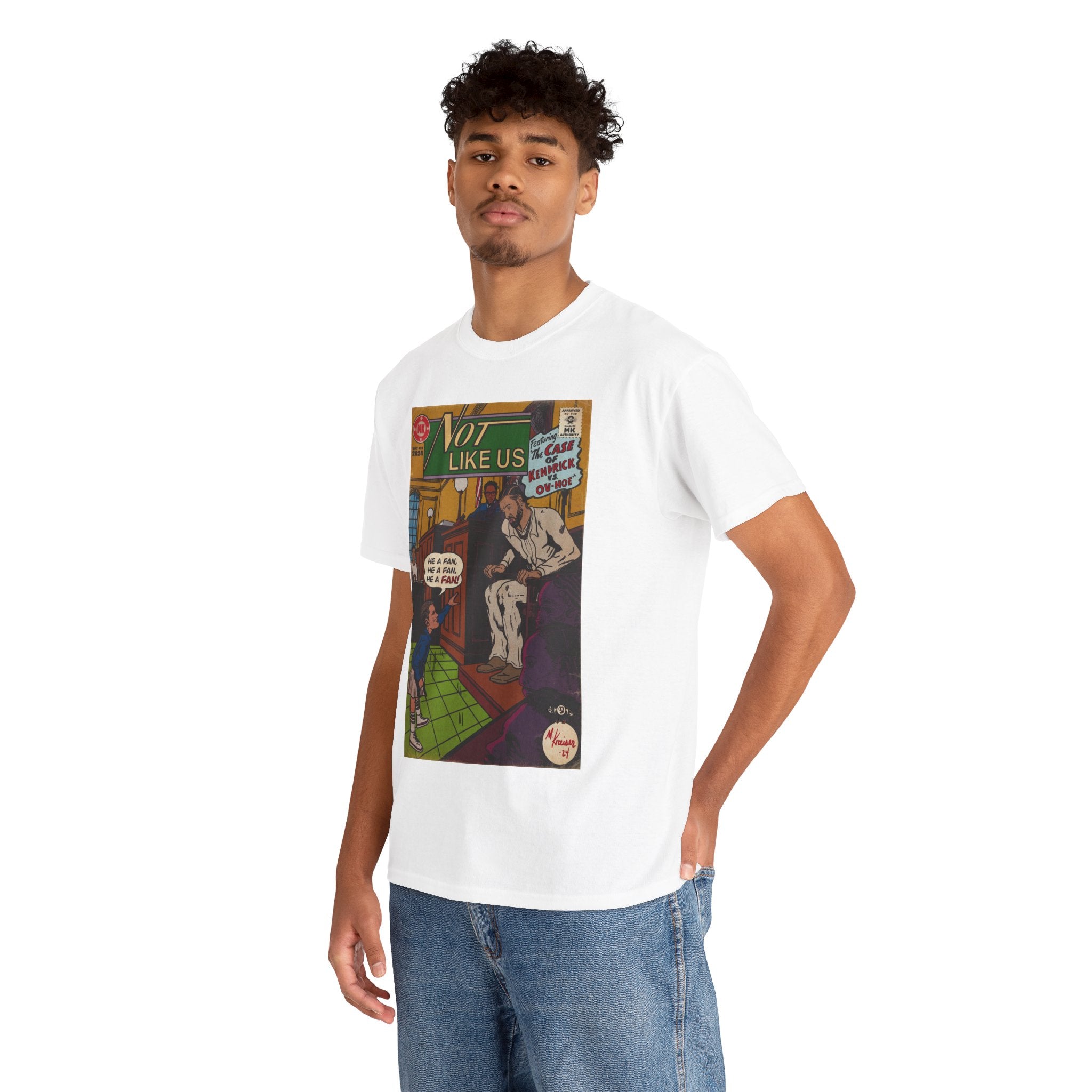 Not Like Us - MK Classic - Unisex Heavy Cotton Tee