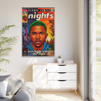 Nights - Matte Canvas, Framed (Multi-color)