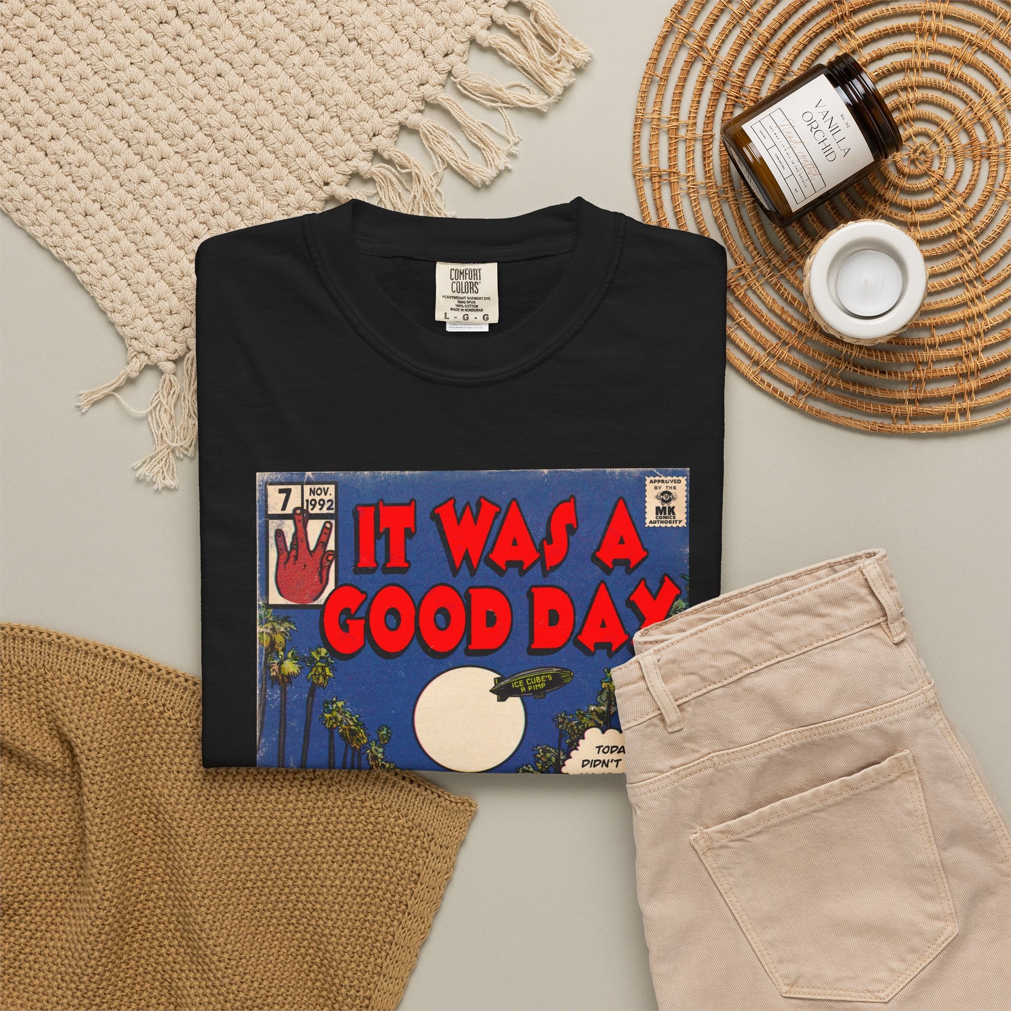 It Was a Good Day - Unisex Comfort Colors T-shirt