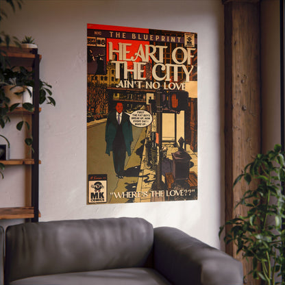 Heart Of The City - Vertical Matte Poster