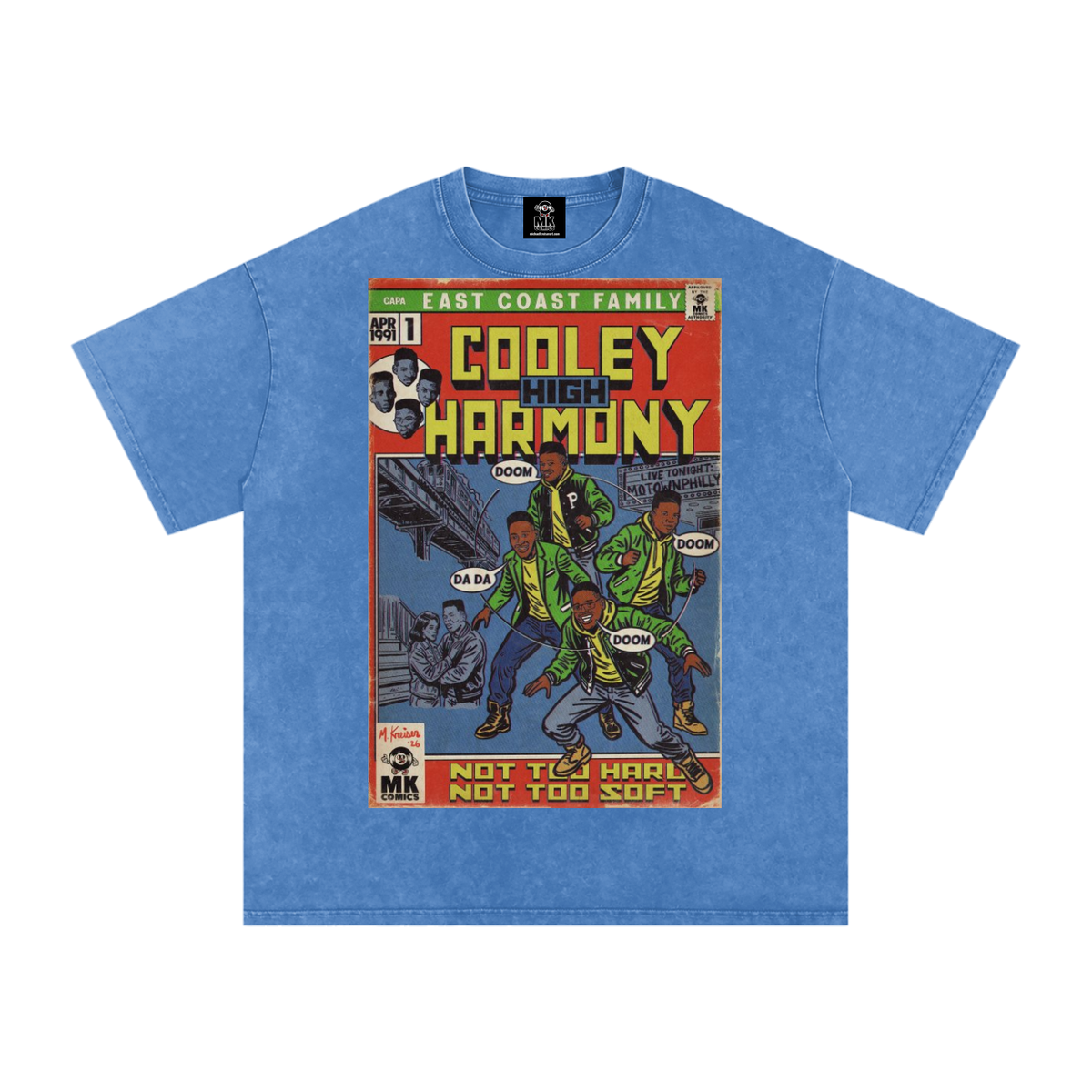 Cooleyhighharmony - Snow Washed Oversized Cotton T-Shirt