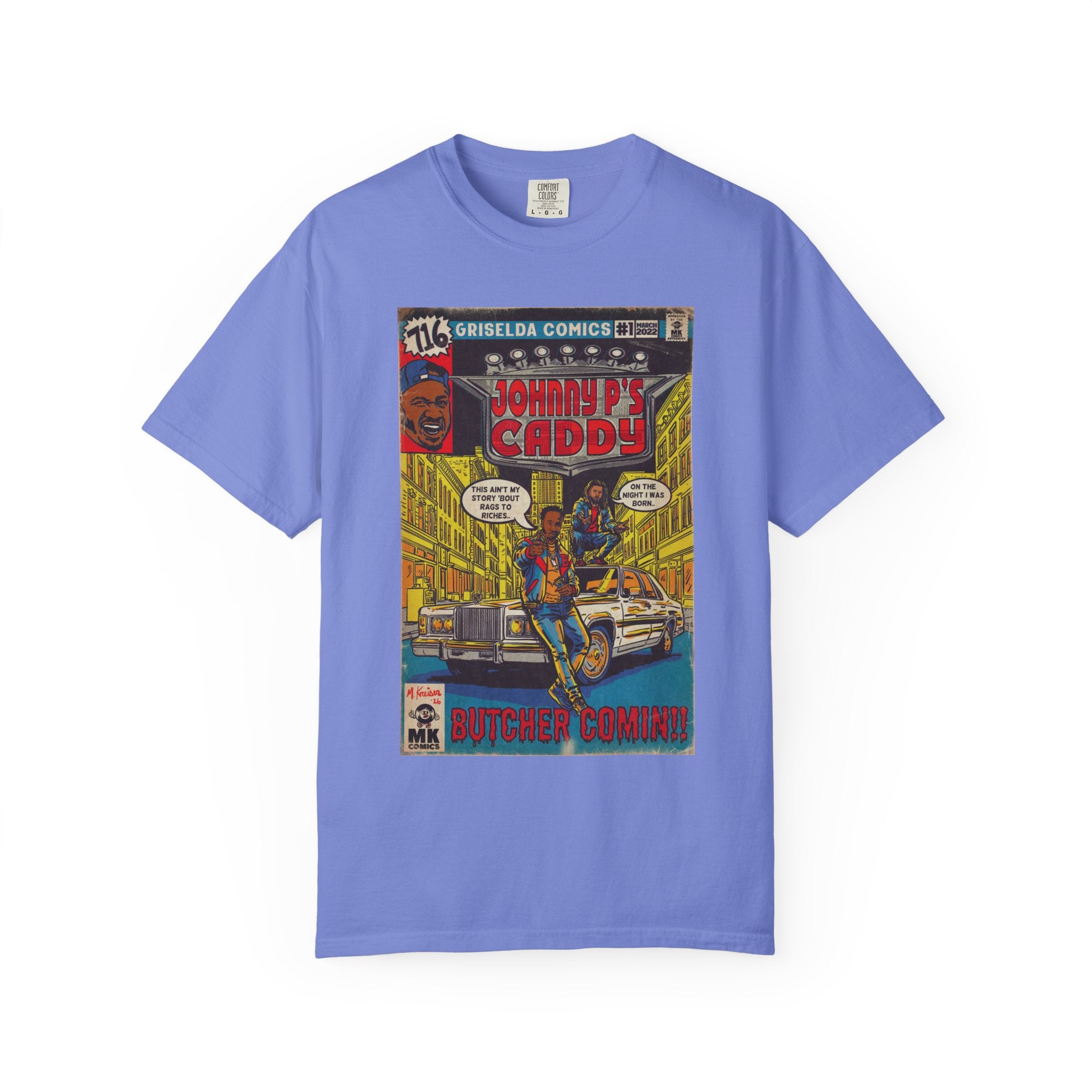 Johnny P's Caddy - Unisex Comfort Colors T-shirt