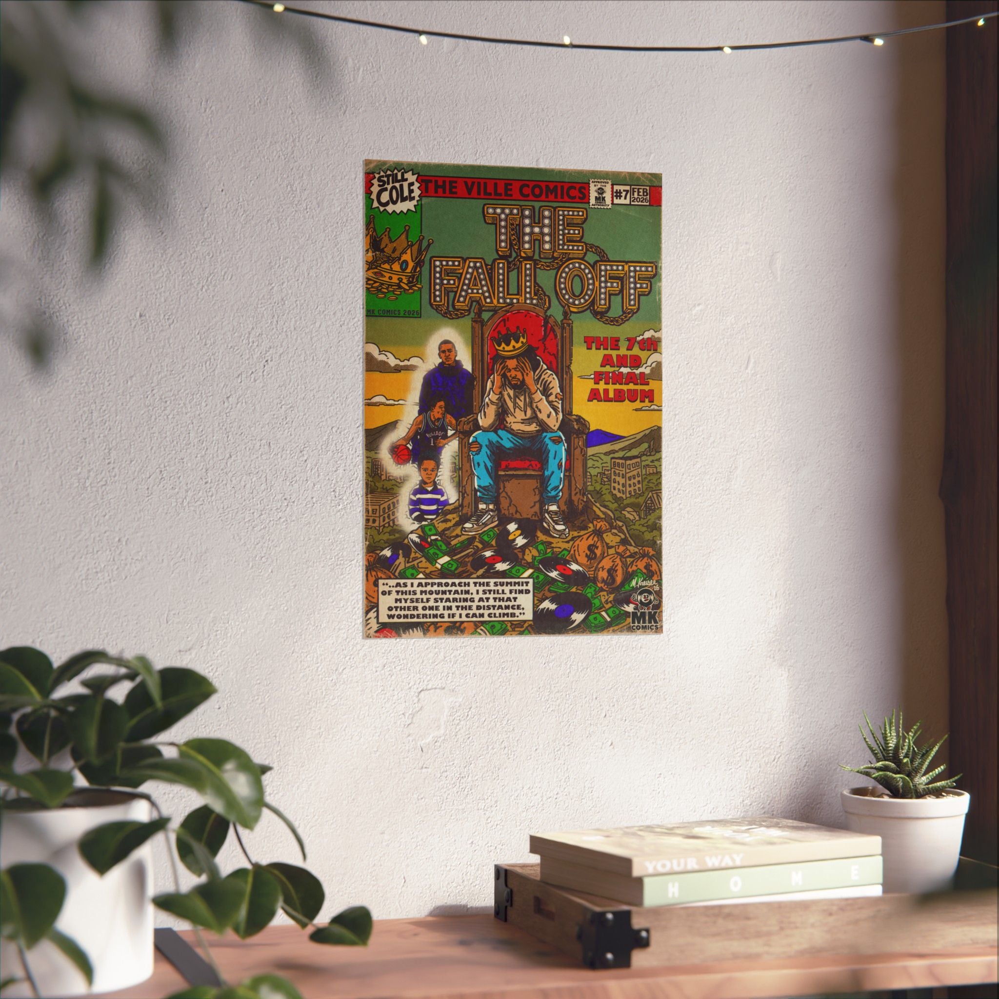 The Fall Off - Matte Vertical Posters