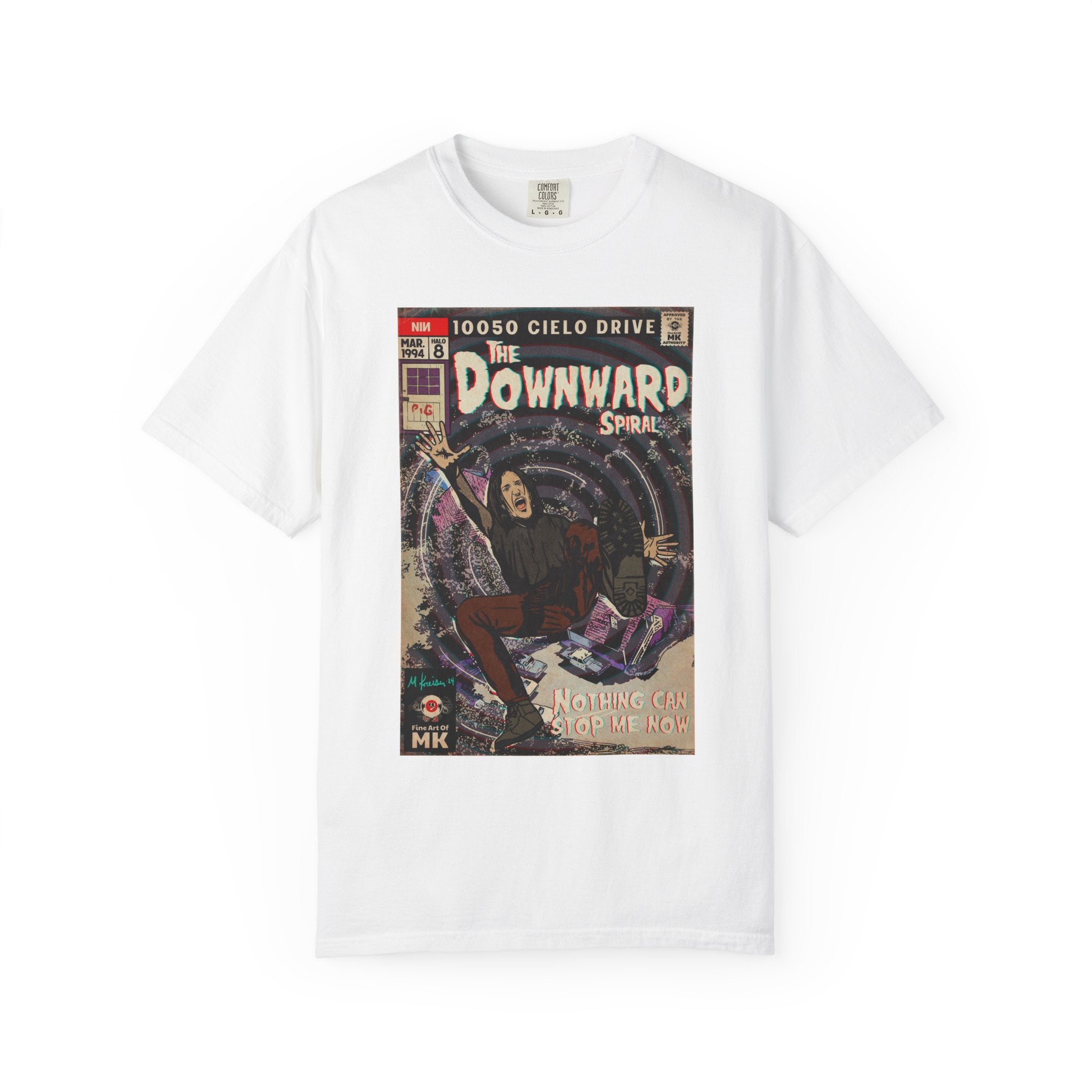 The Downward Spiral - Unisex Comfort Colors T-shirt